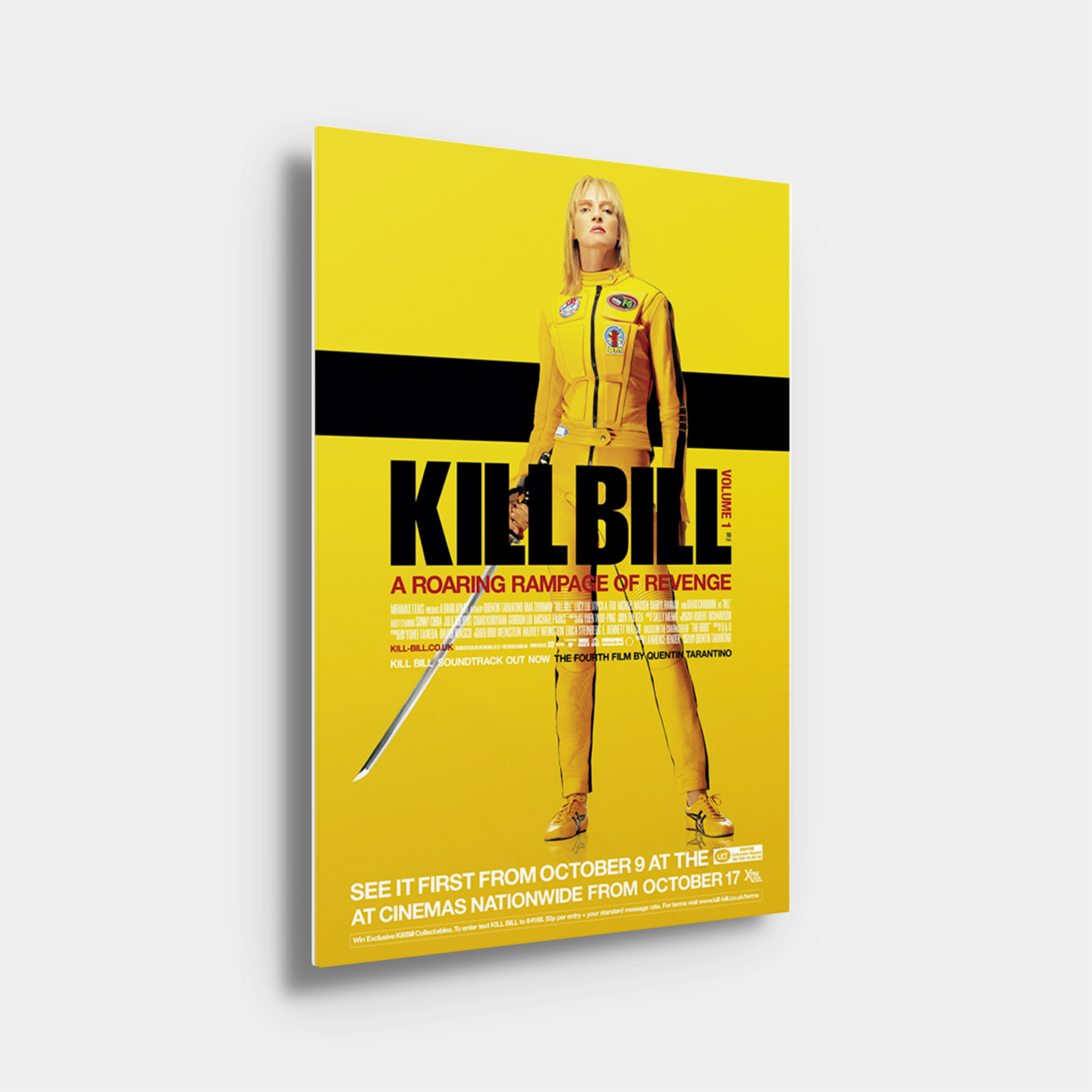 Kill Bill Volume 1 Movie Poster