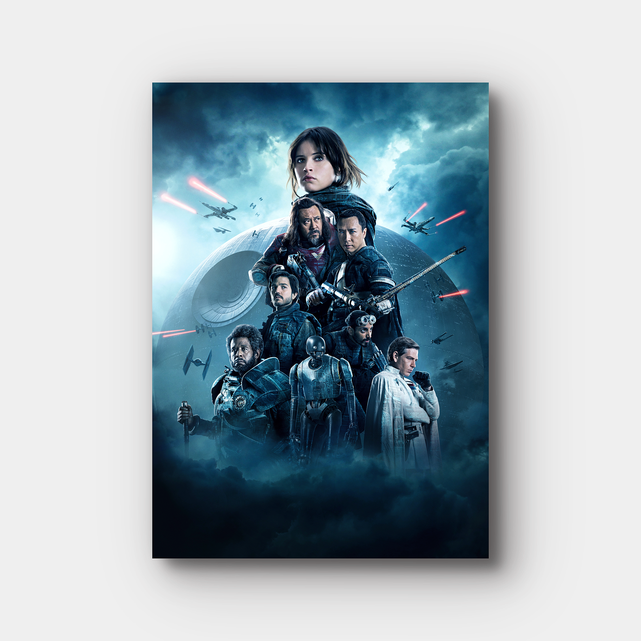 Rogue One A Star Wars Story Textless Movie Poster