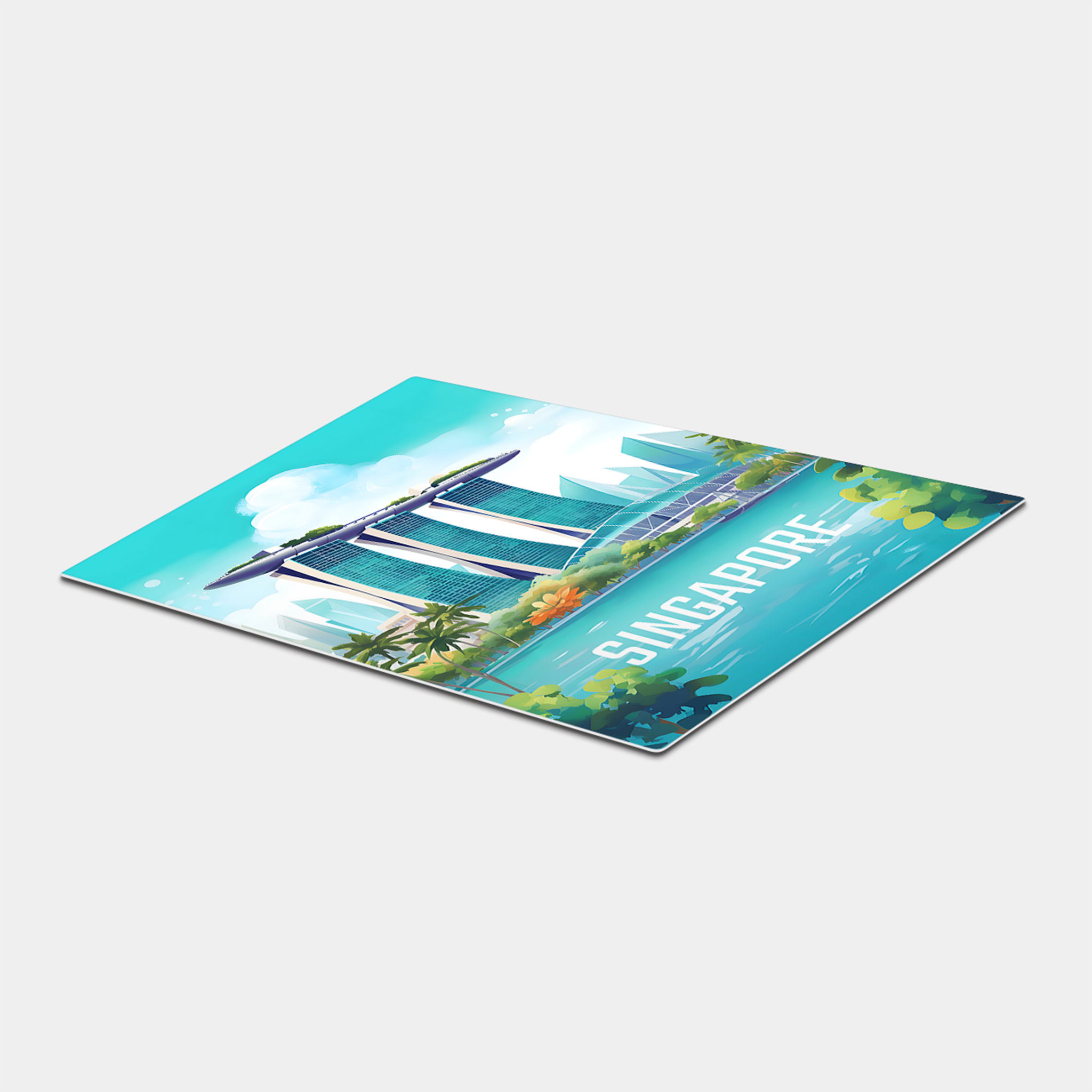 Singapore Travel Poster