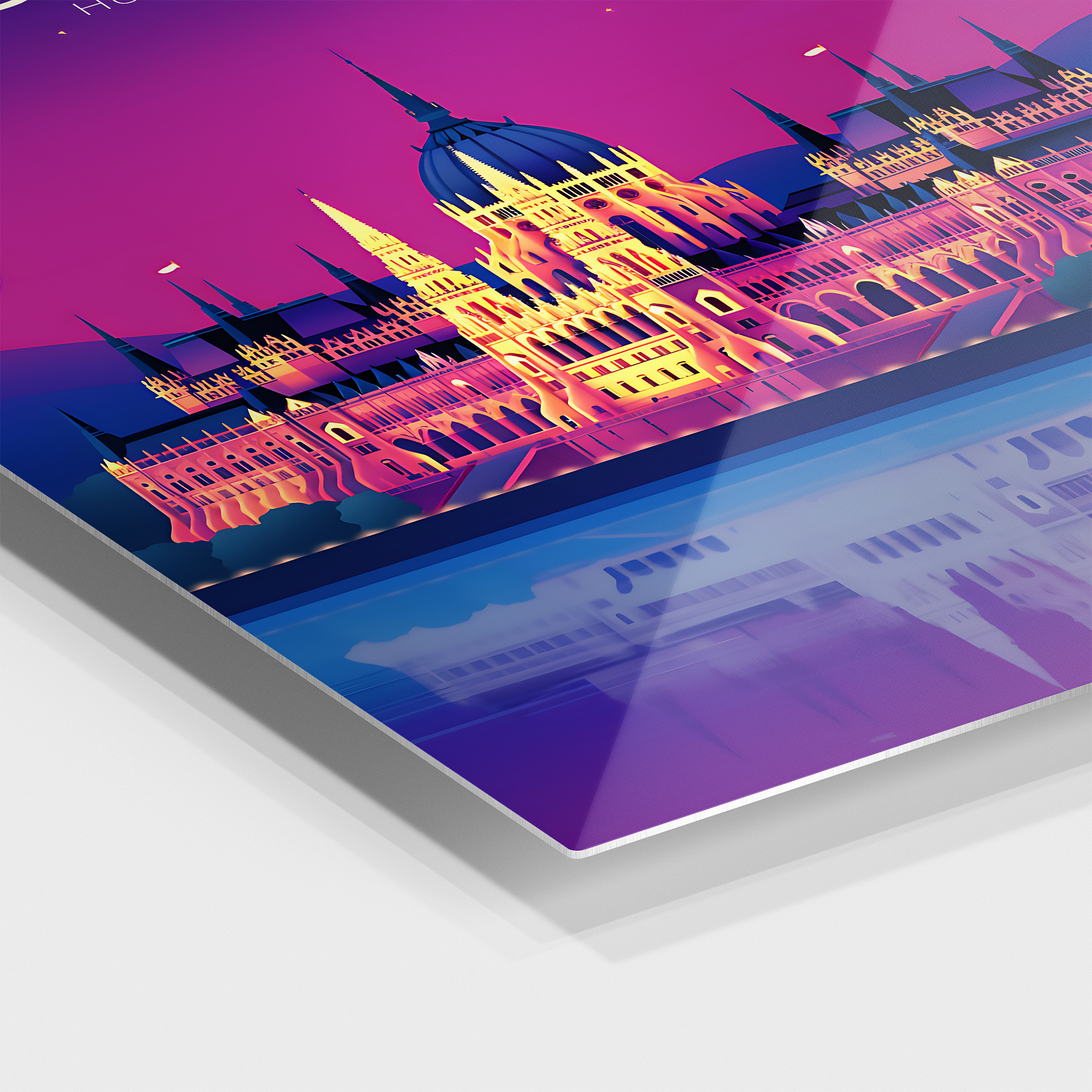 Budapest Travel Poster