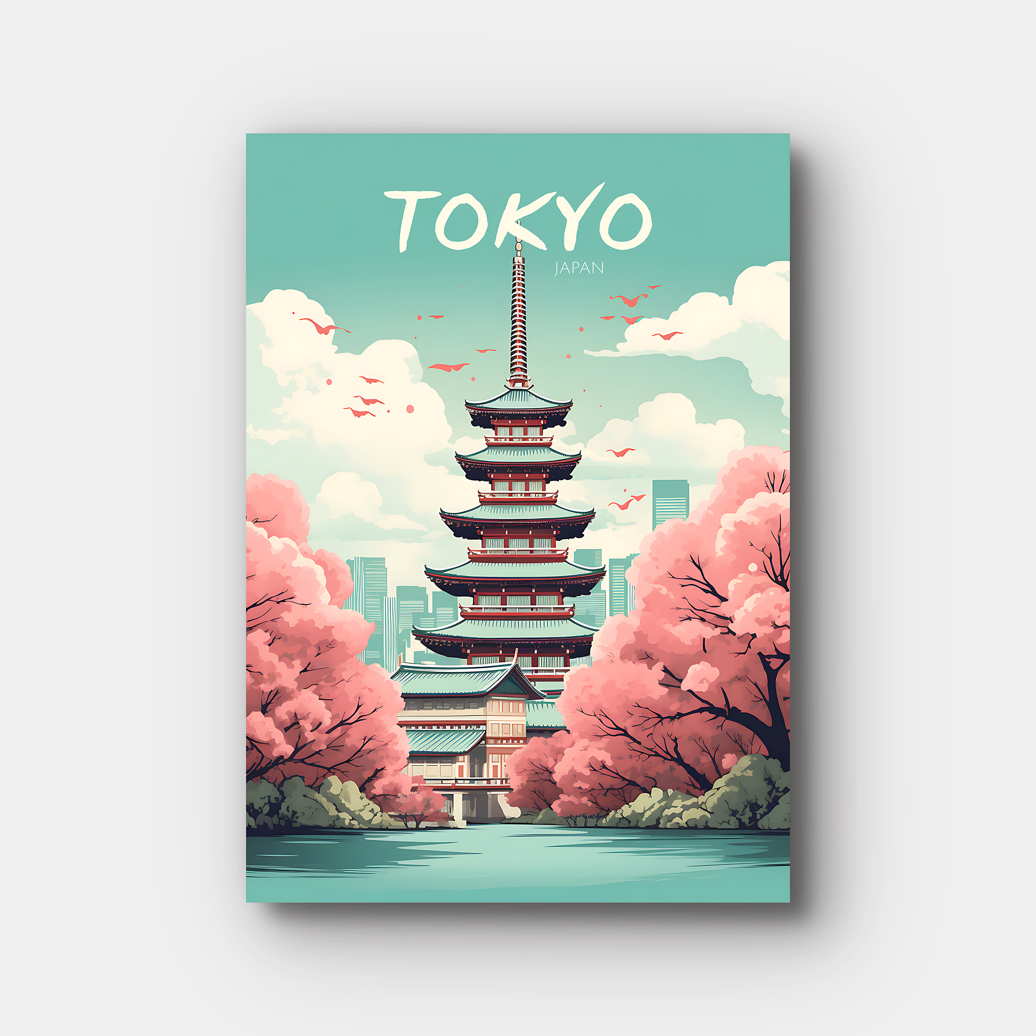 Tokyo Travel Poster