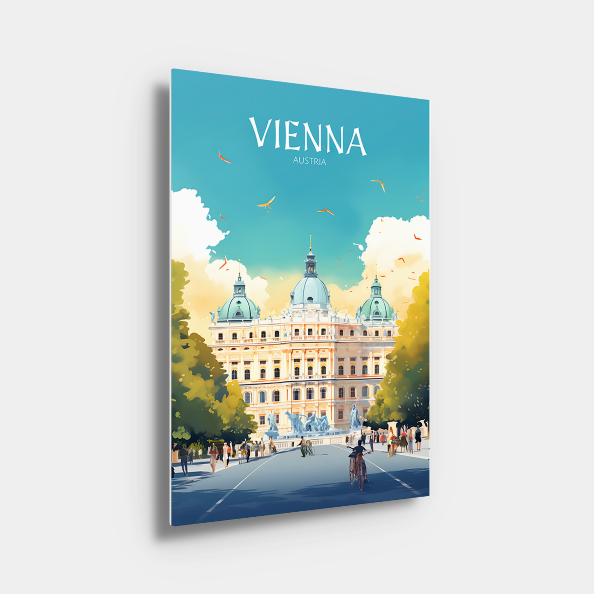 Vienna Travel Poster