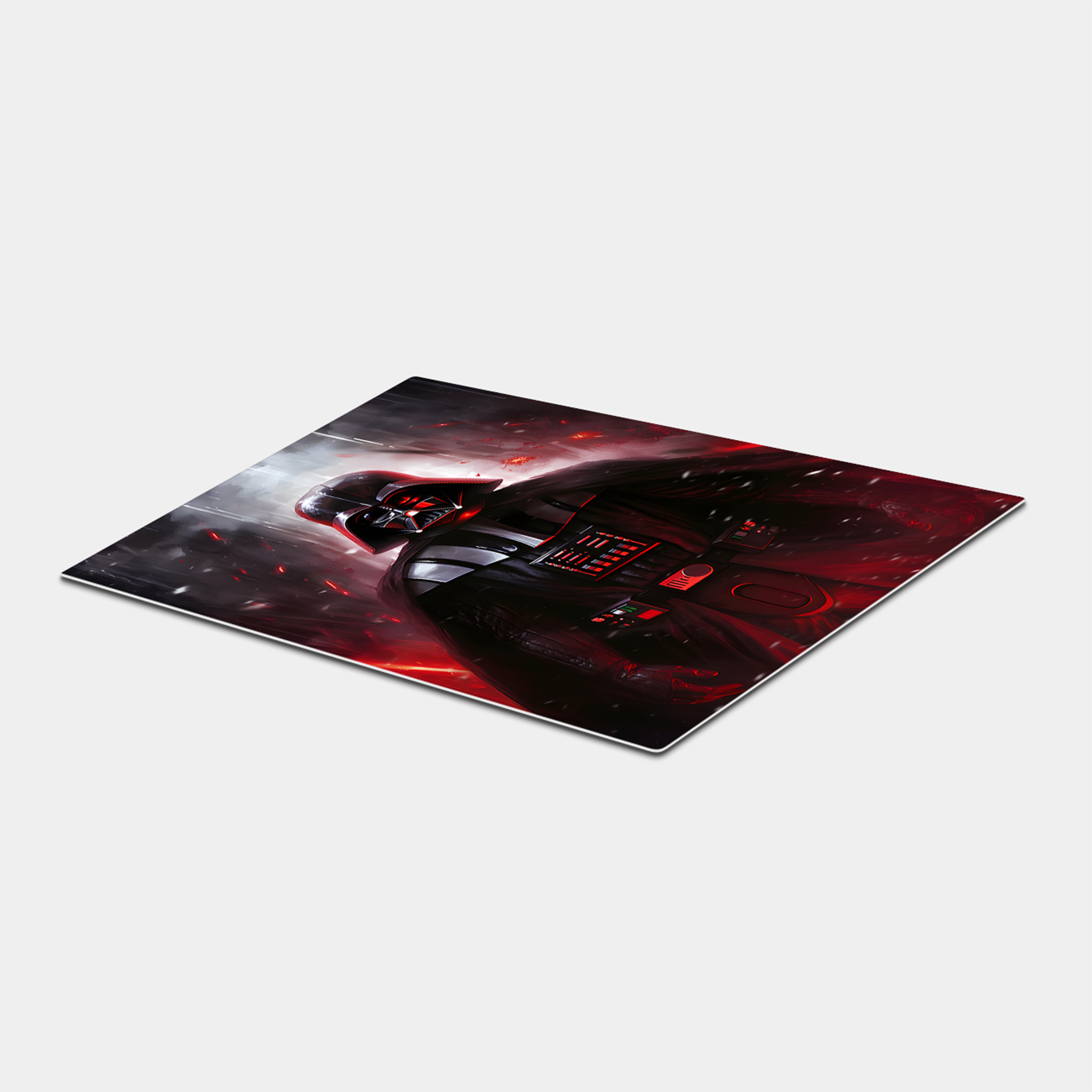 Darth Vader Red Paint Art