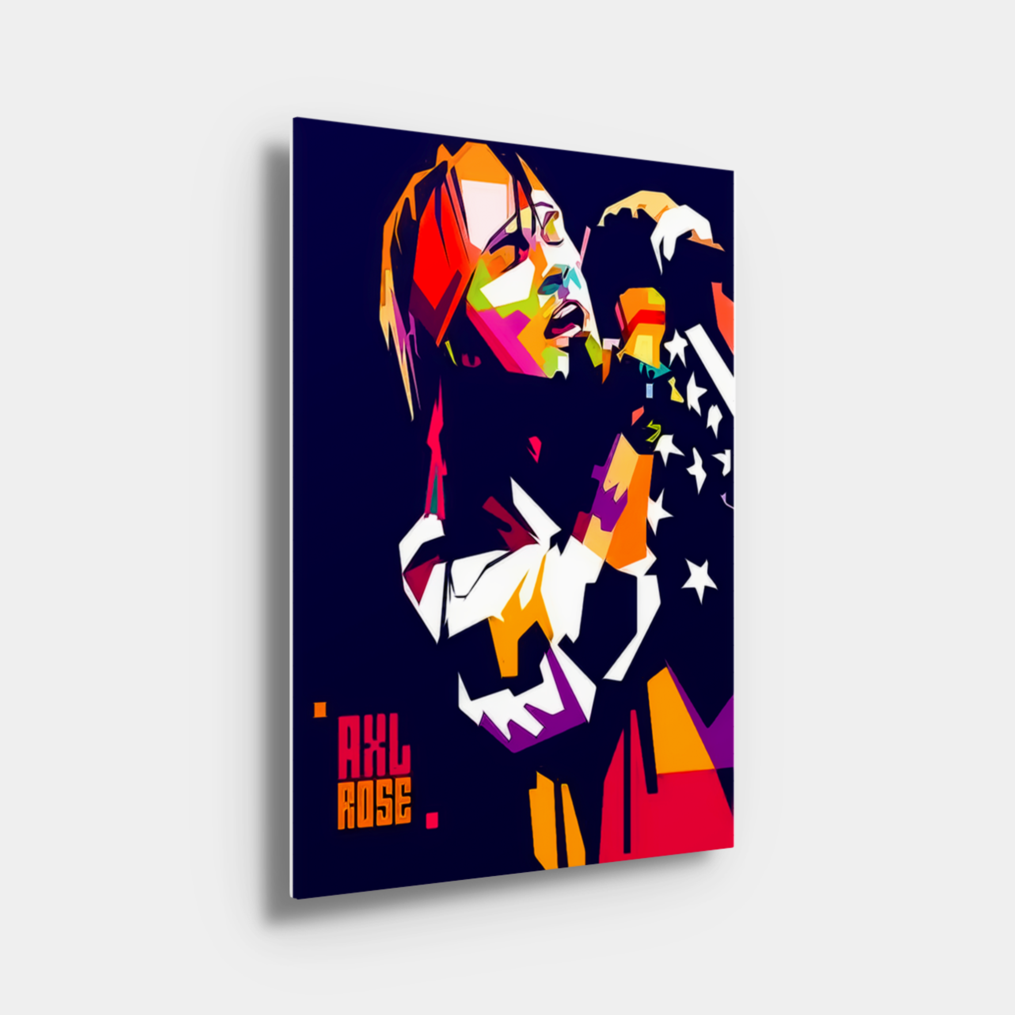 Axl Rose Pixel Art