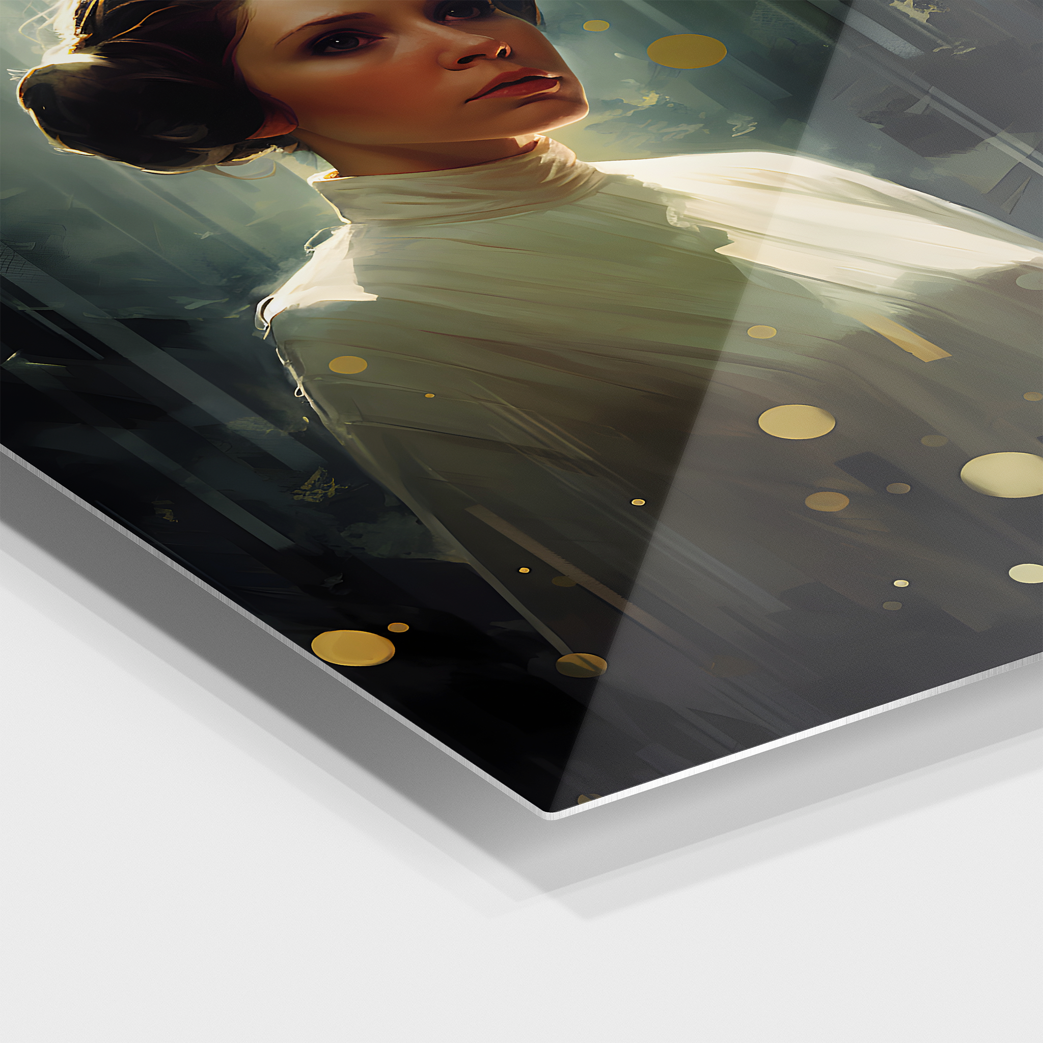 Princess Leia Paint Art