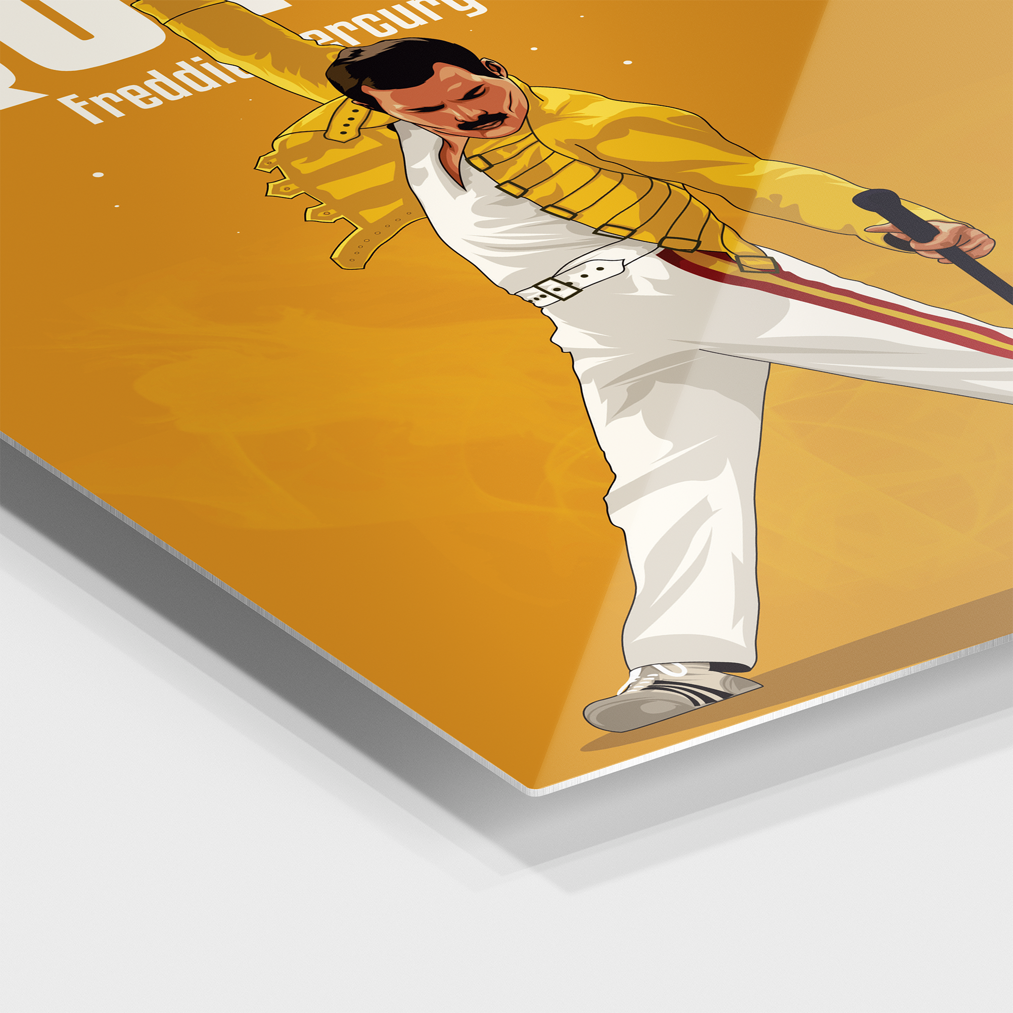 Queen Freddie Mercury Cartoon Art