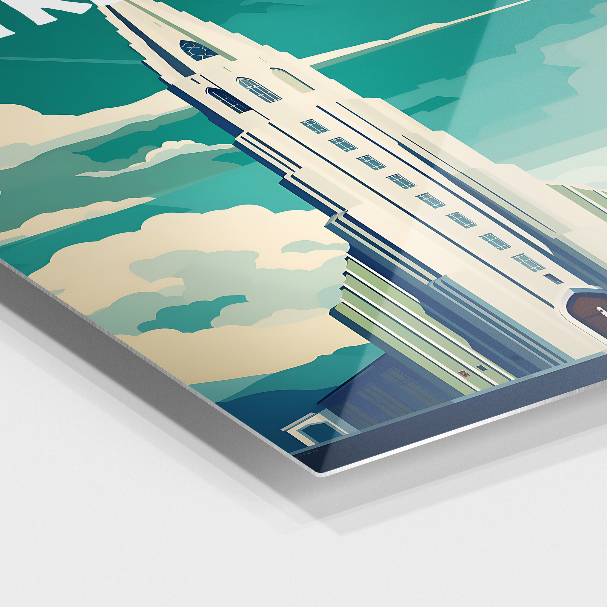 Reykjavík Travel Poster