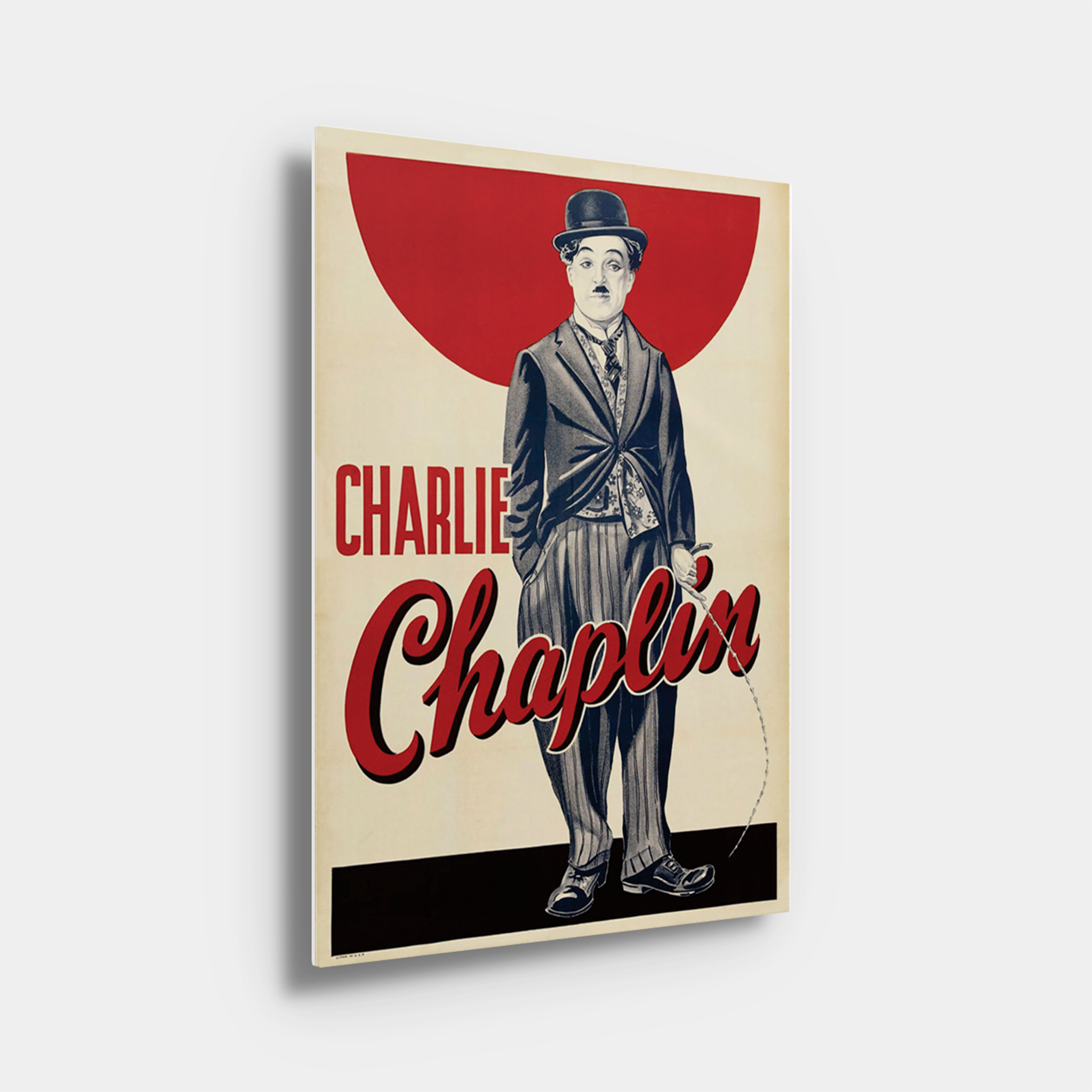 Charlie Chaplin Vintage Poster