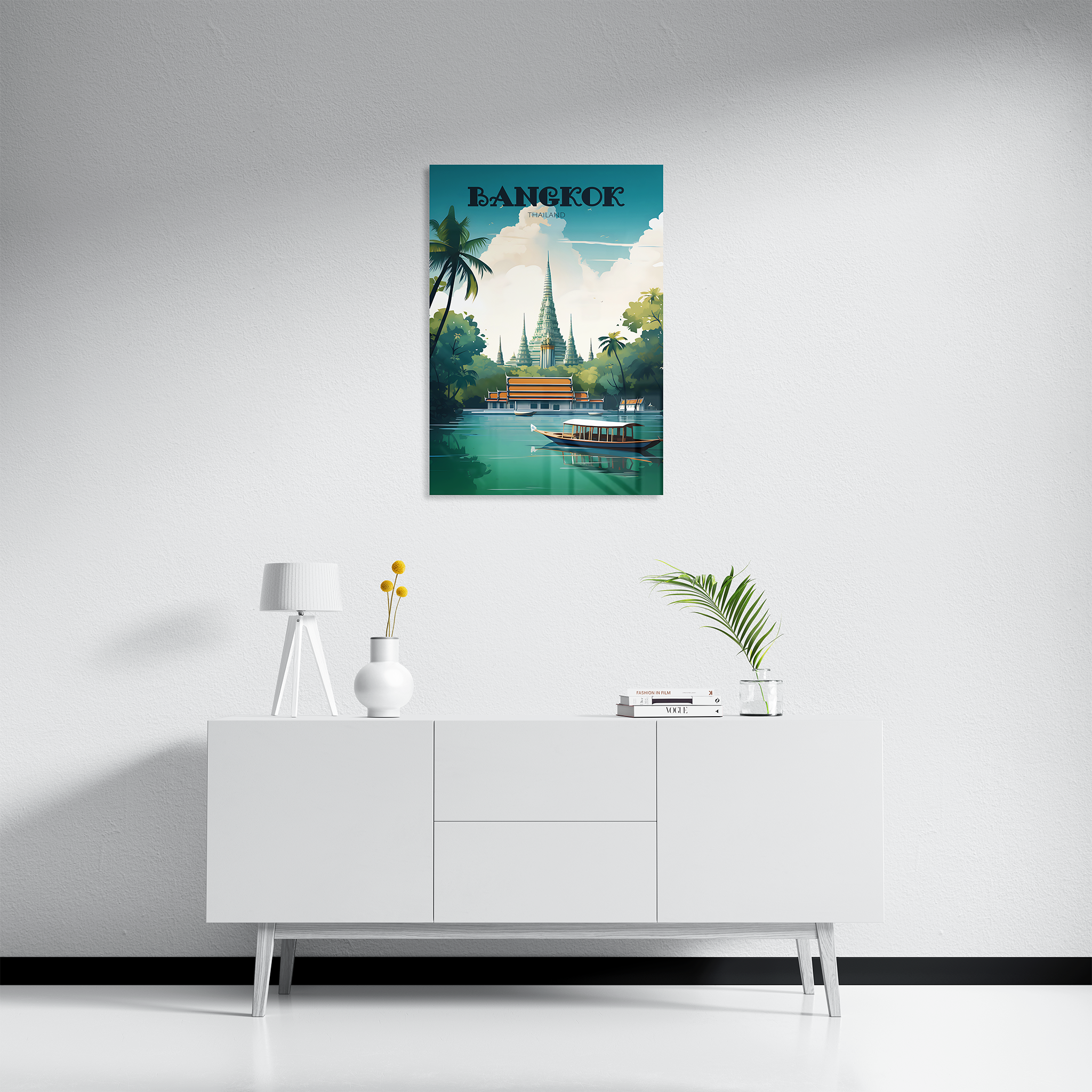 Bangkok Travel Poster
