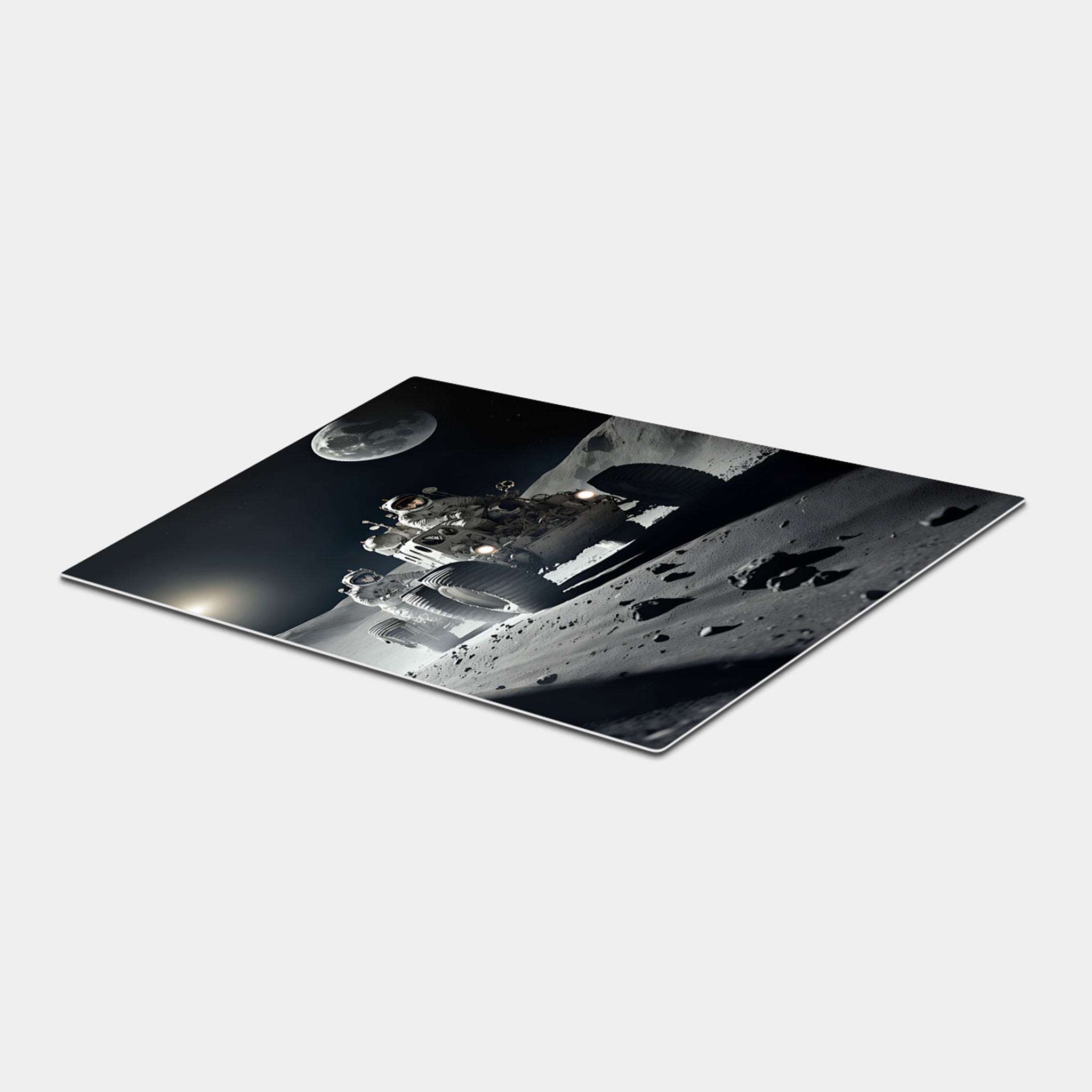 Astronauts In Rovers