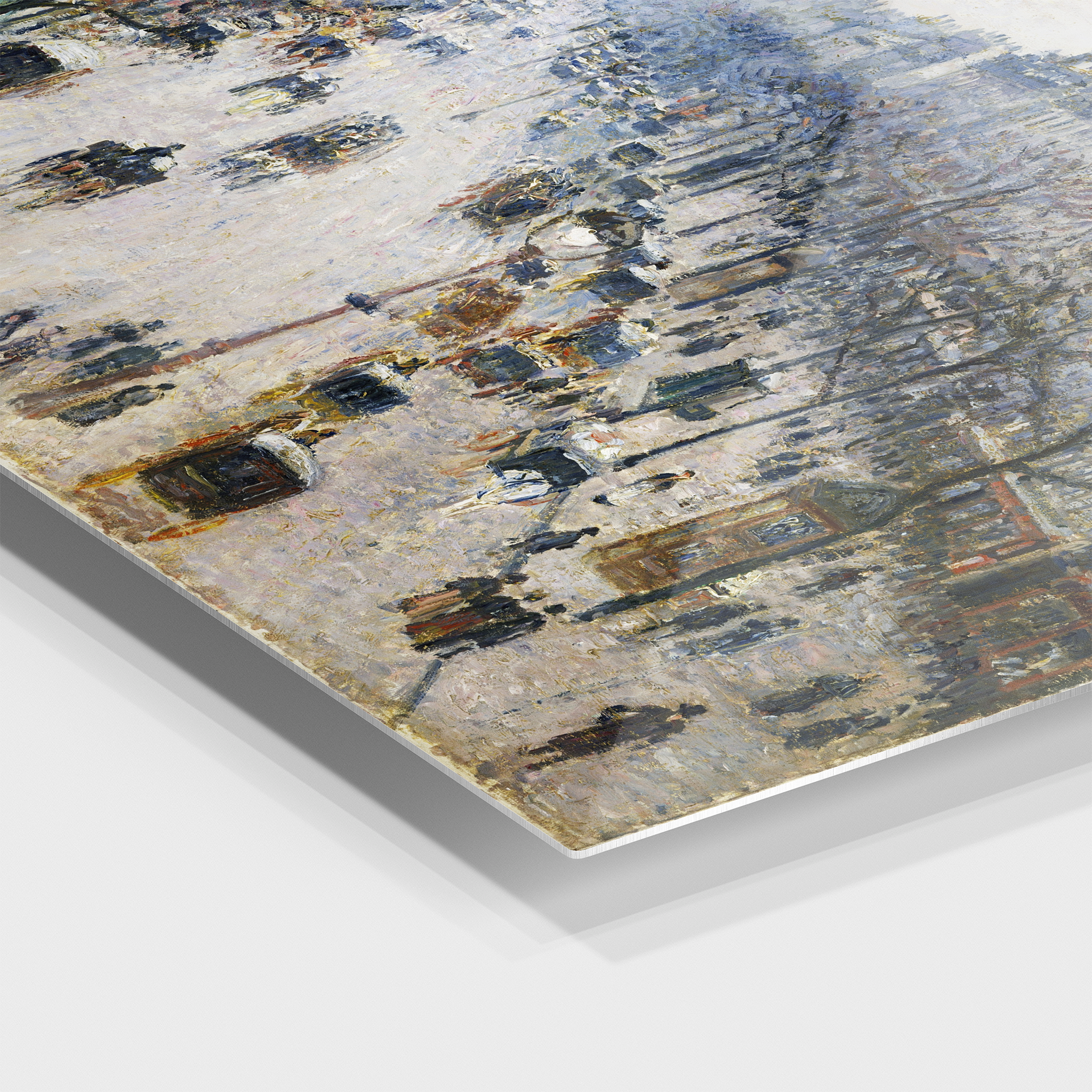 Boulevard Montmartre Spring by Camille Pissarro