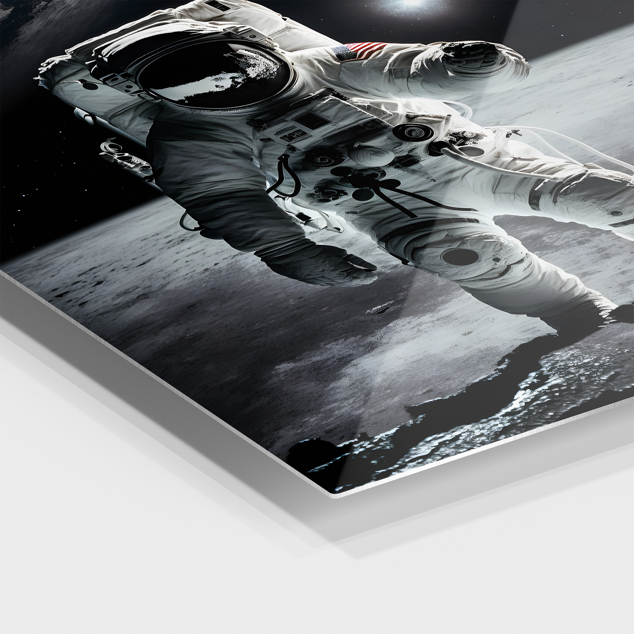 American Astronaut Landing