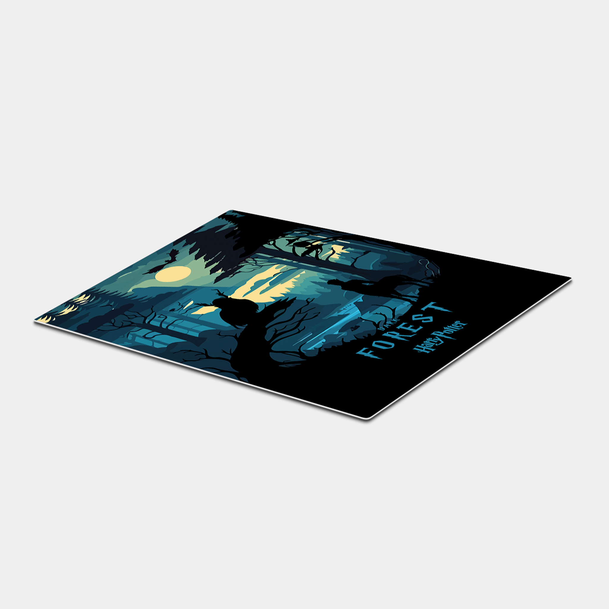 Dark Forest Inspired Minimalistic Art