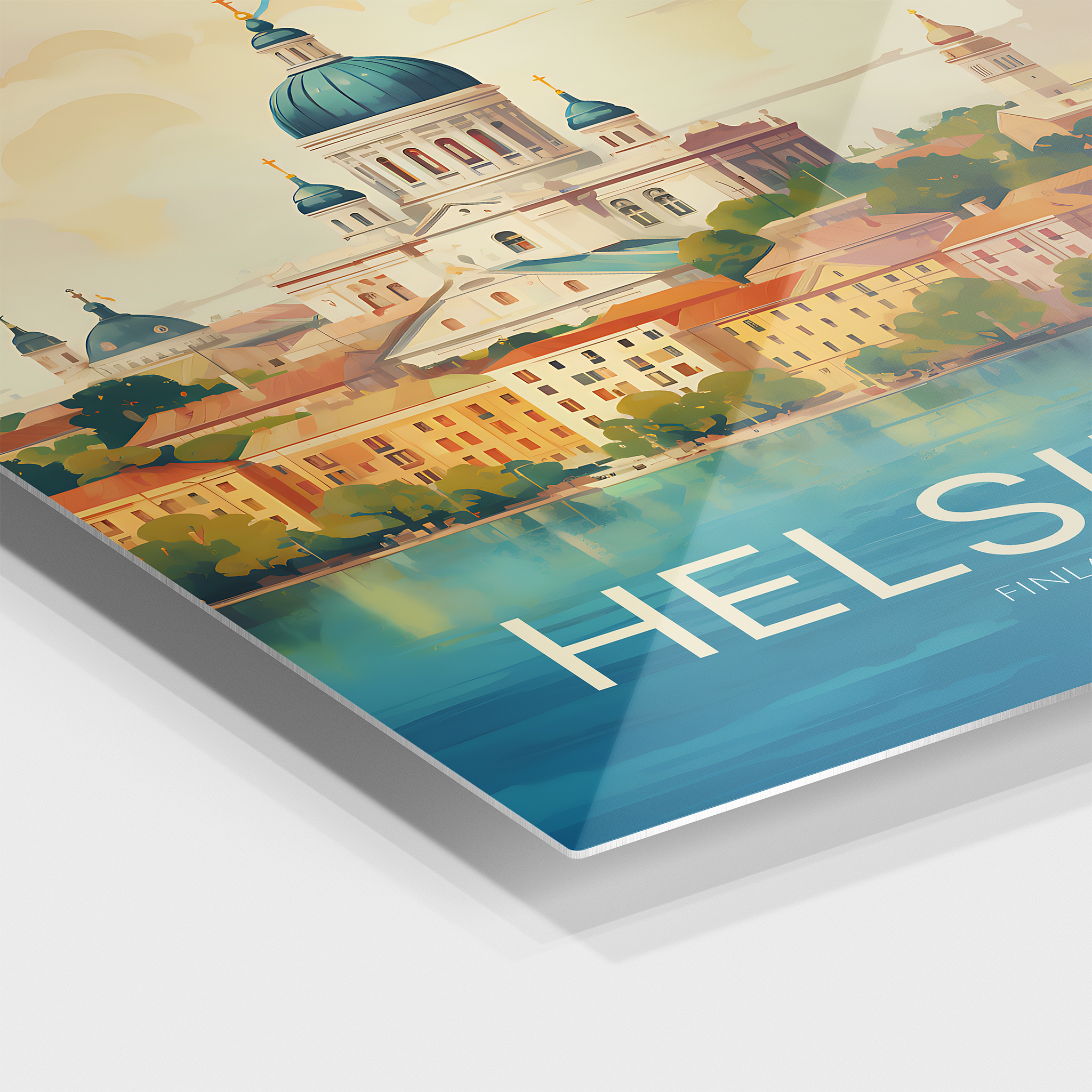 Helsinki Travel Poster