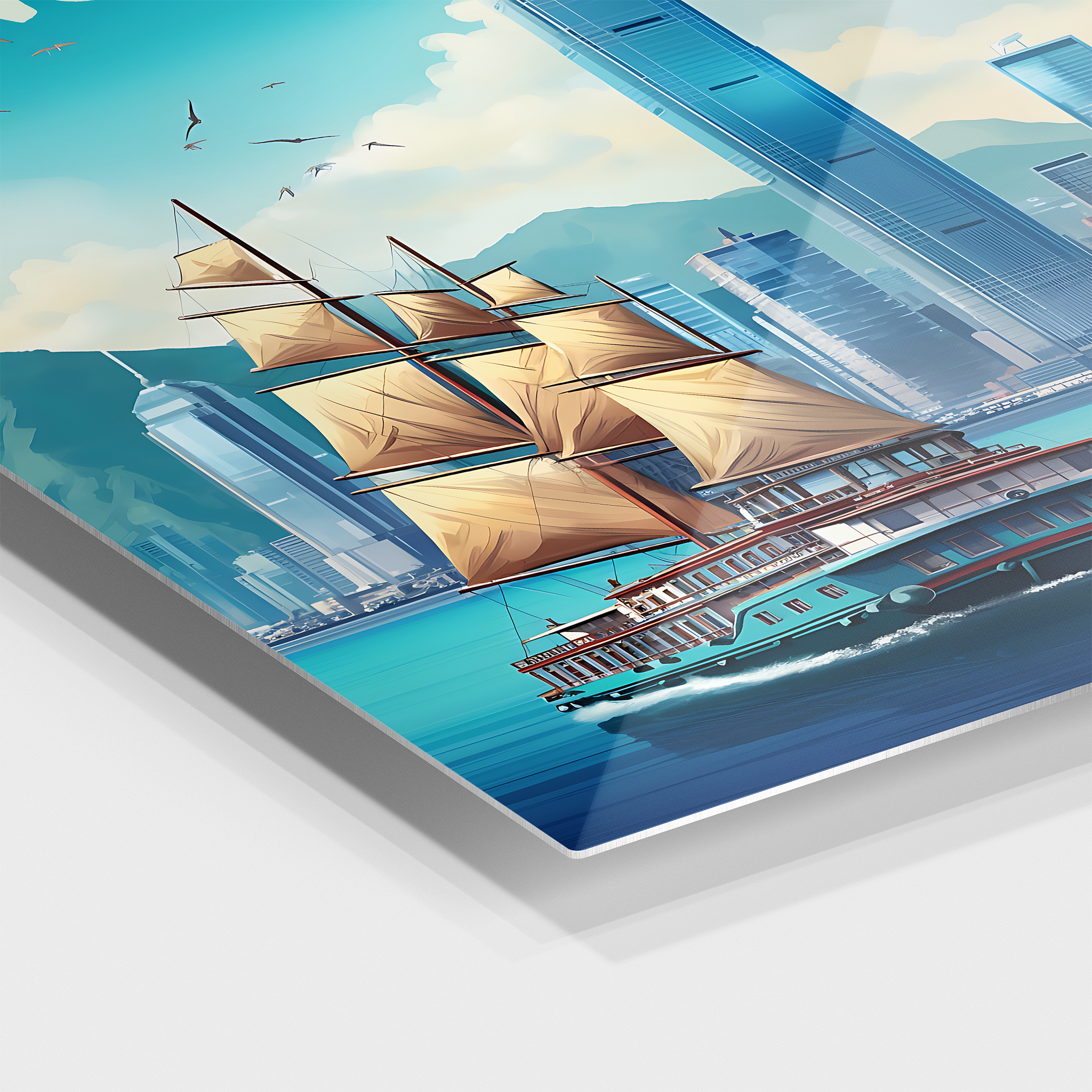 Hong Kong Travel Poster