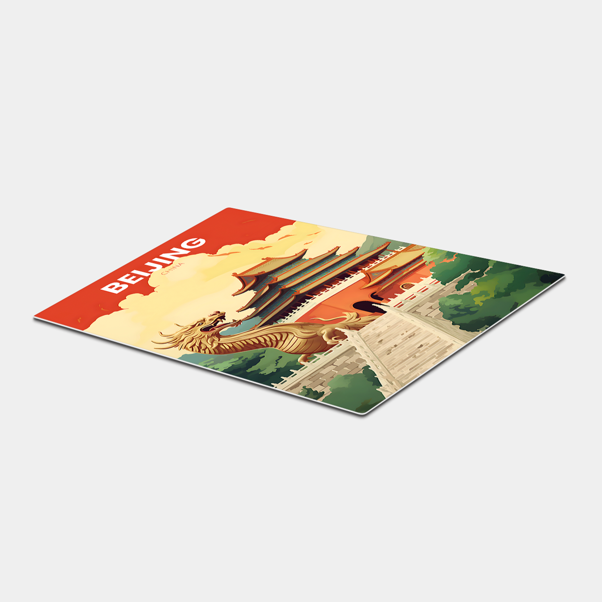 Beijing Travel Poster