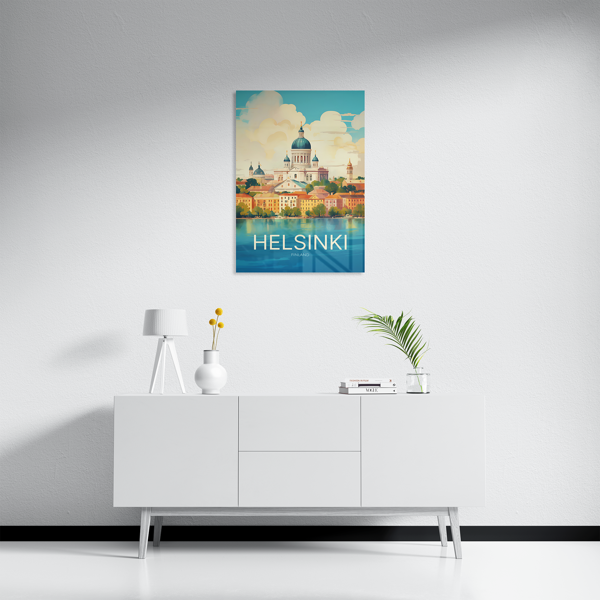 Helsinki Travel Poster