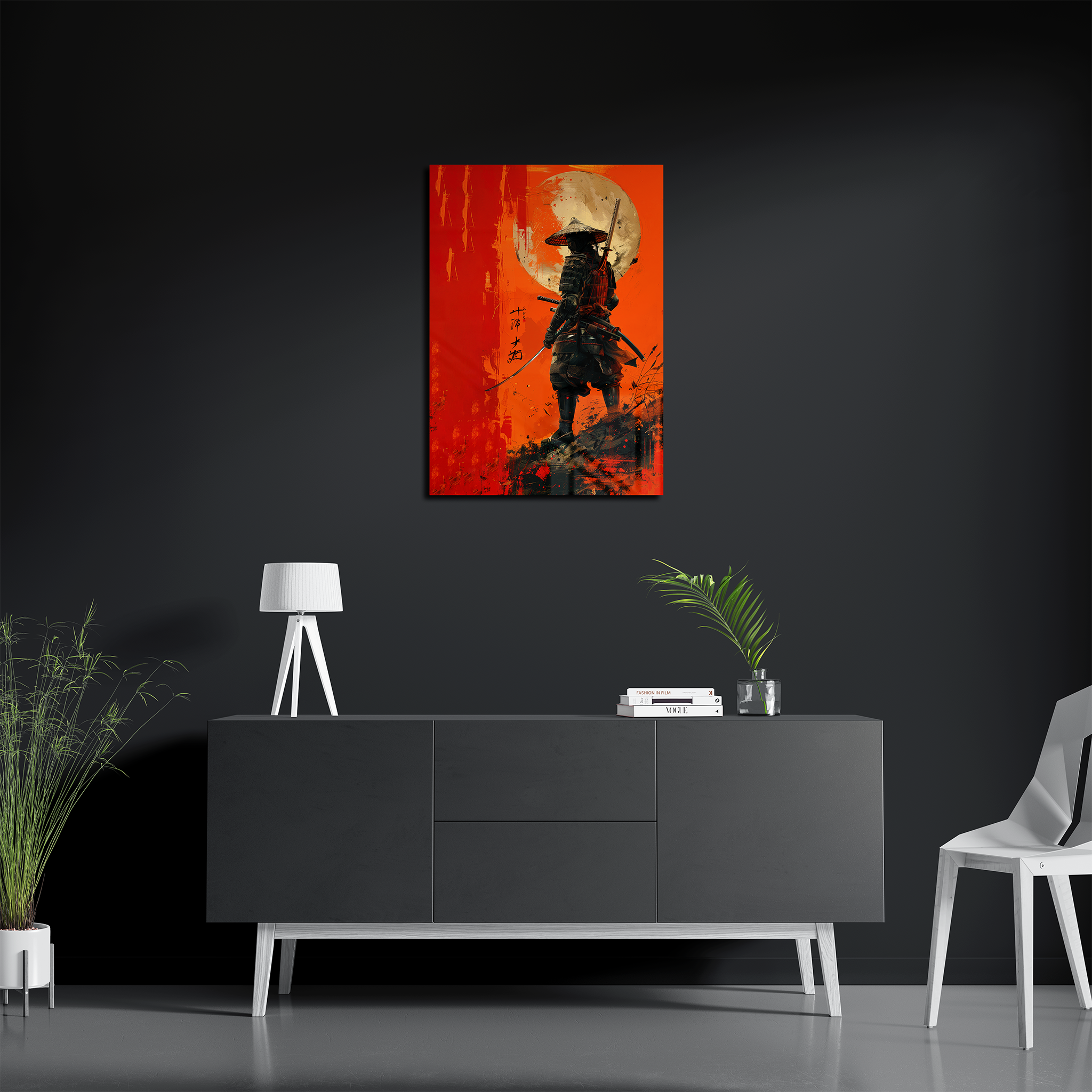 Samurai Traditional Japanese Painting