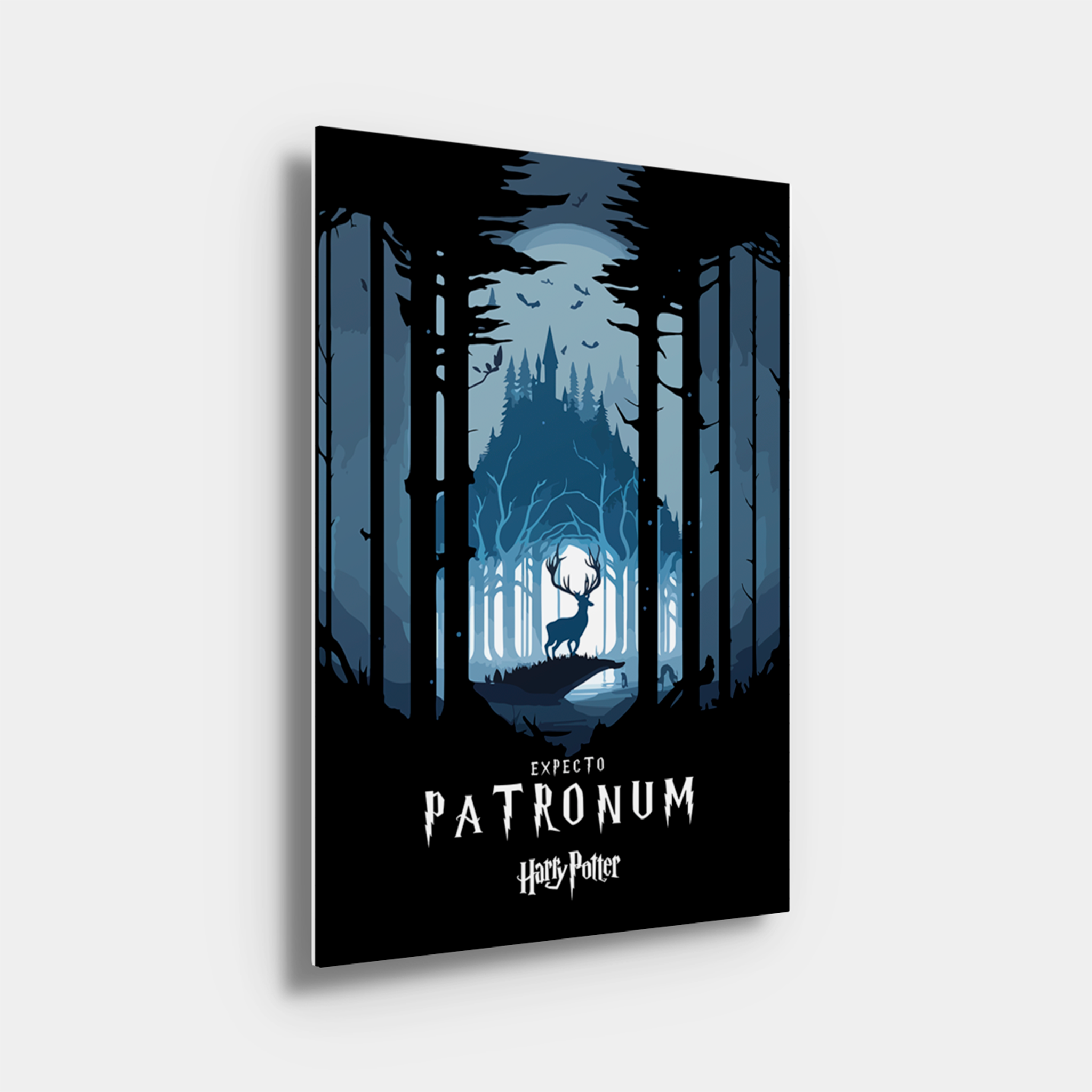 Expecto Patronum Inspired Minimalistic Art