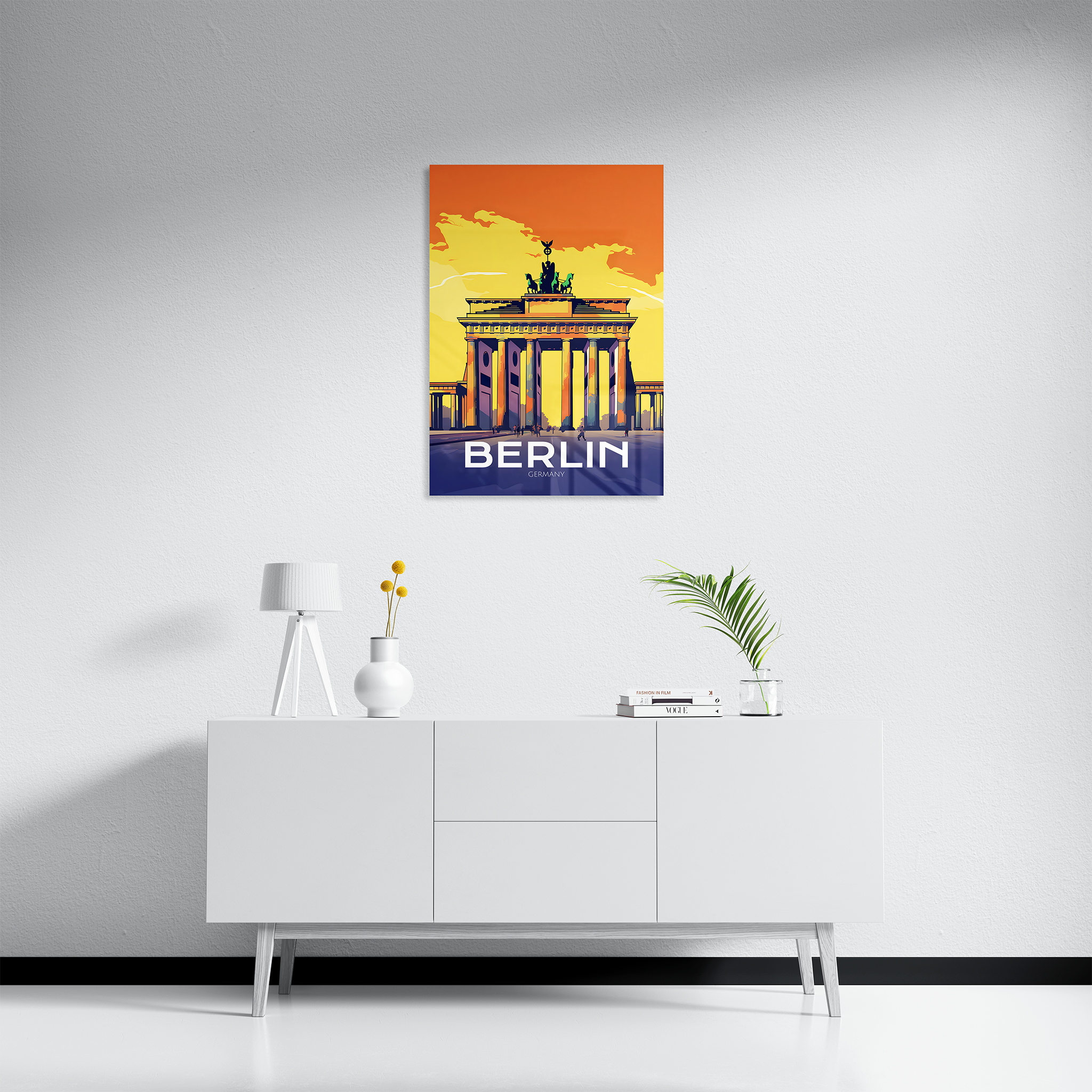 Berlin Travel Poster