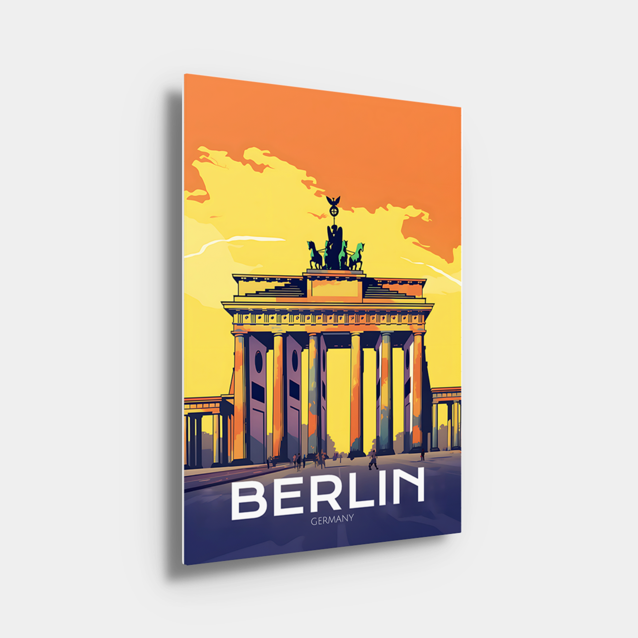 Berlin Travel Poster
