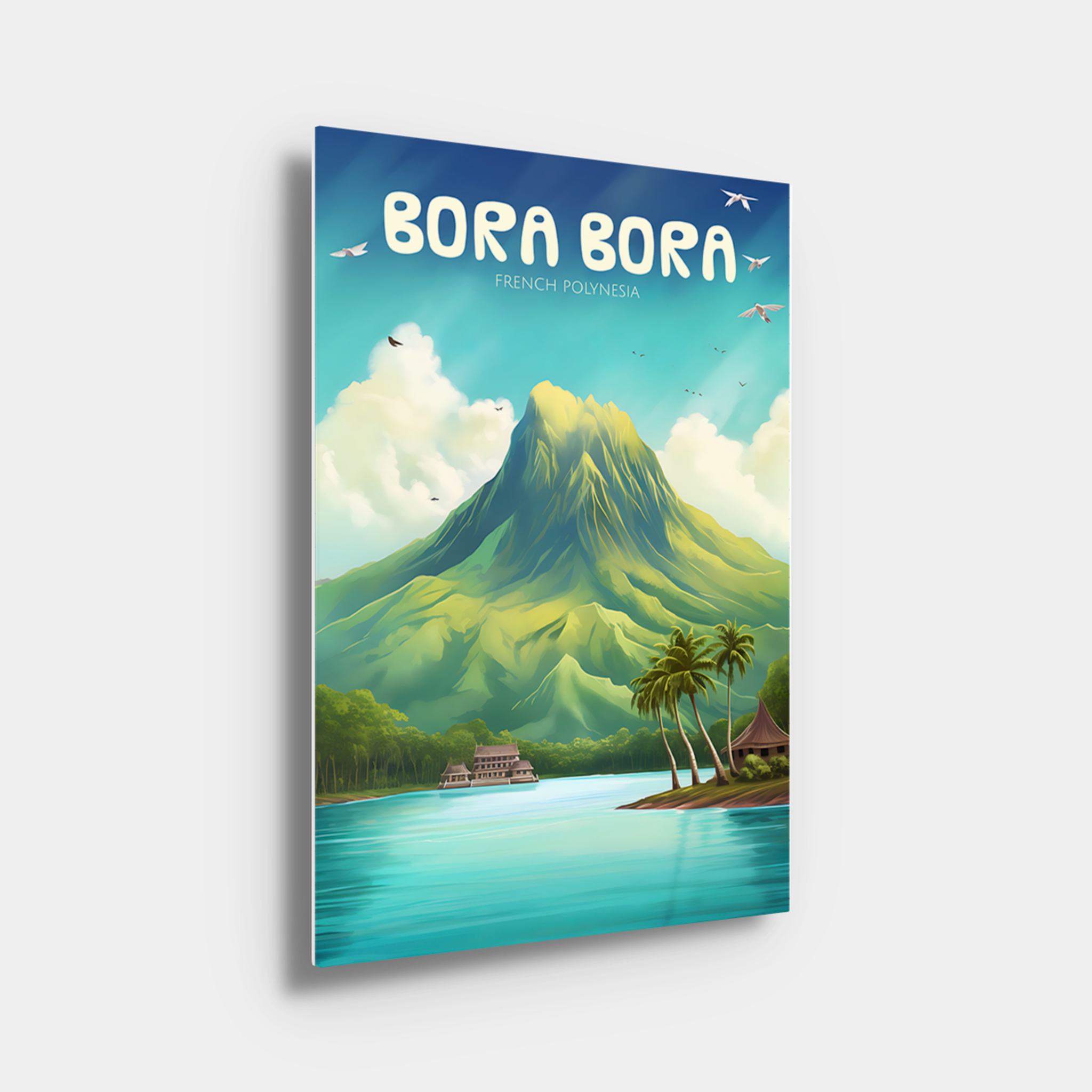 Bora Bora Travel Poster