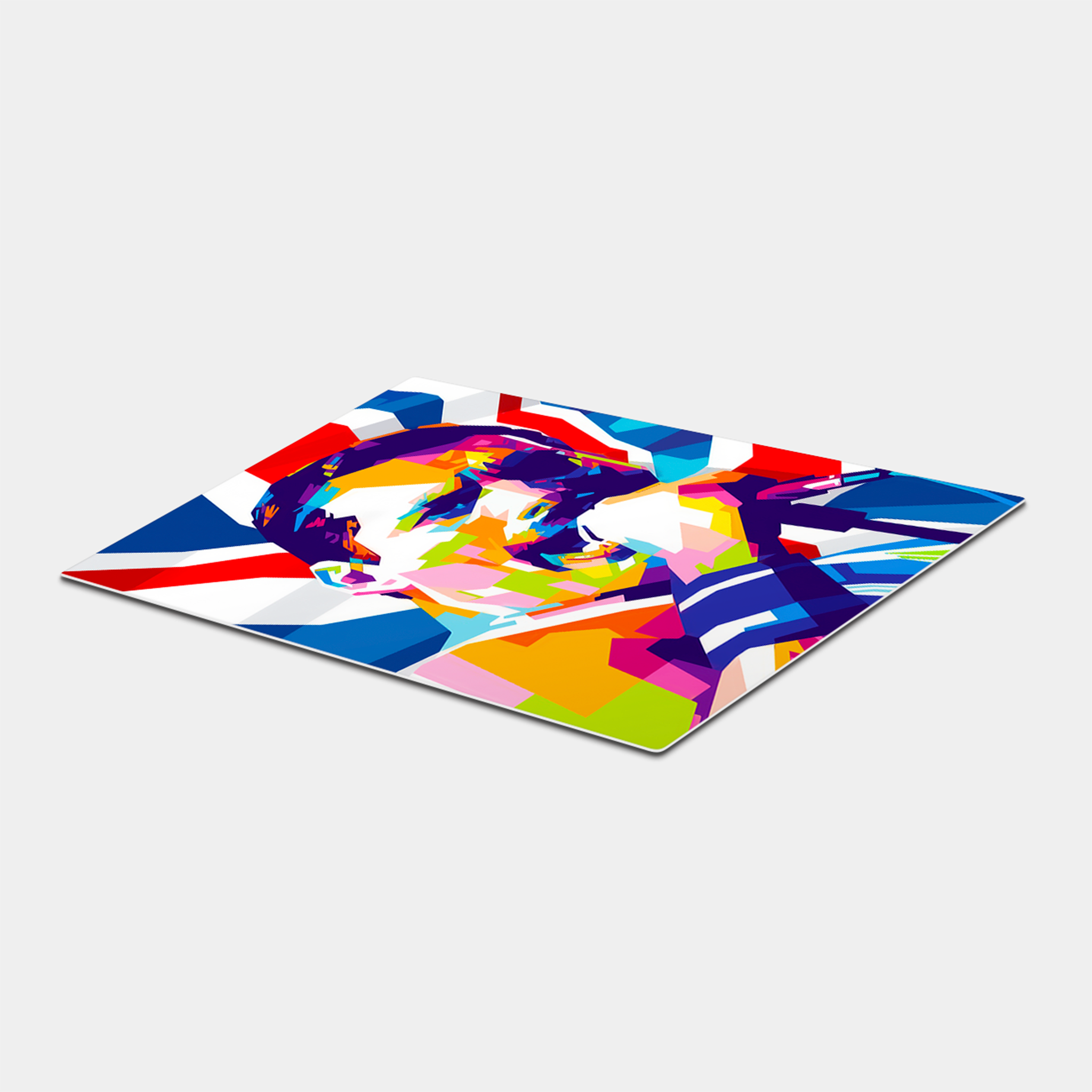 Freddie Mecury Rainbow Pixel Art