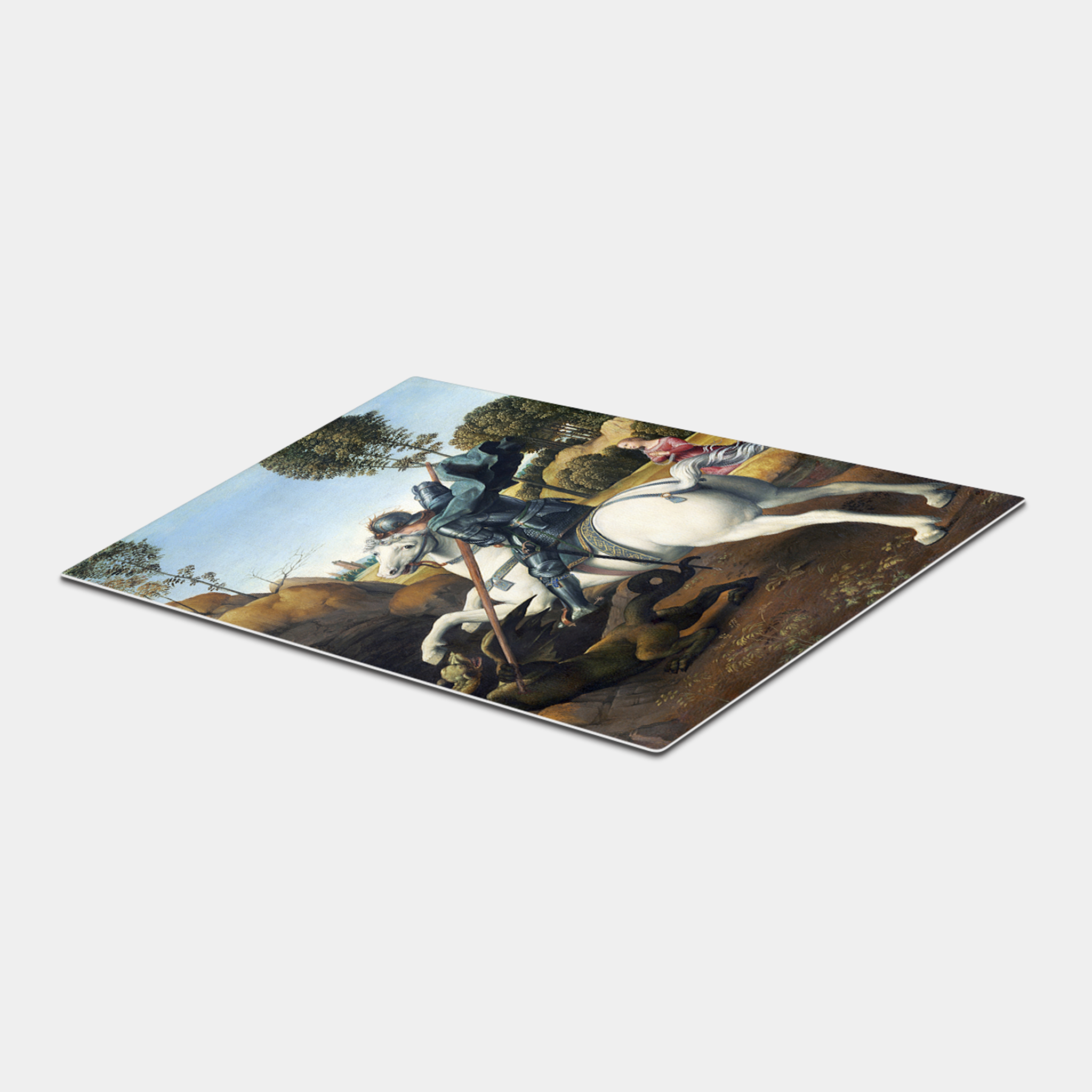 St. George and the Dragon by Raphael Raffaello