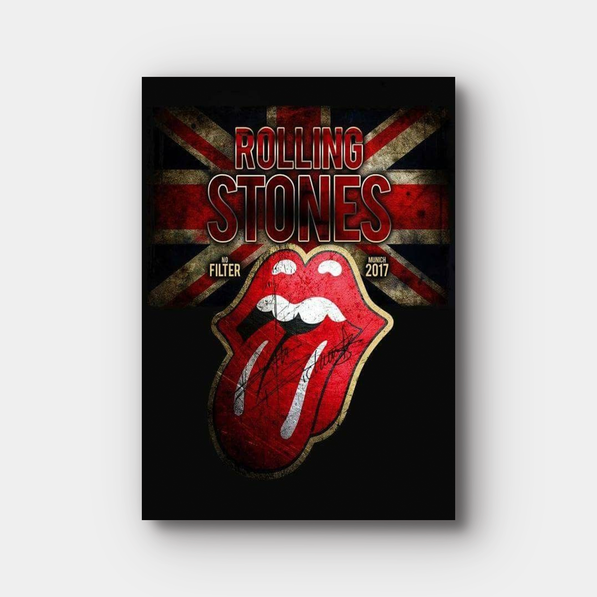 The Rolling Stones No Filter Tour Poster