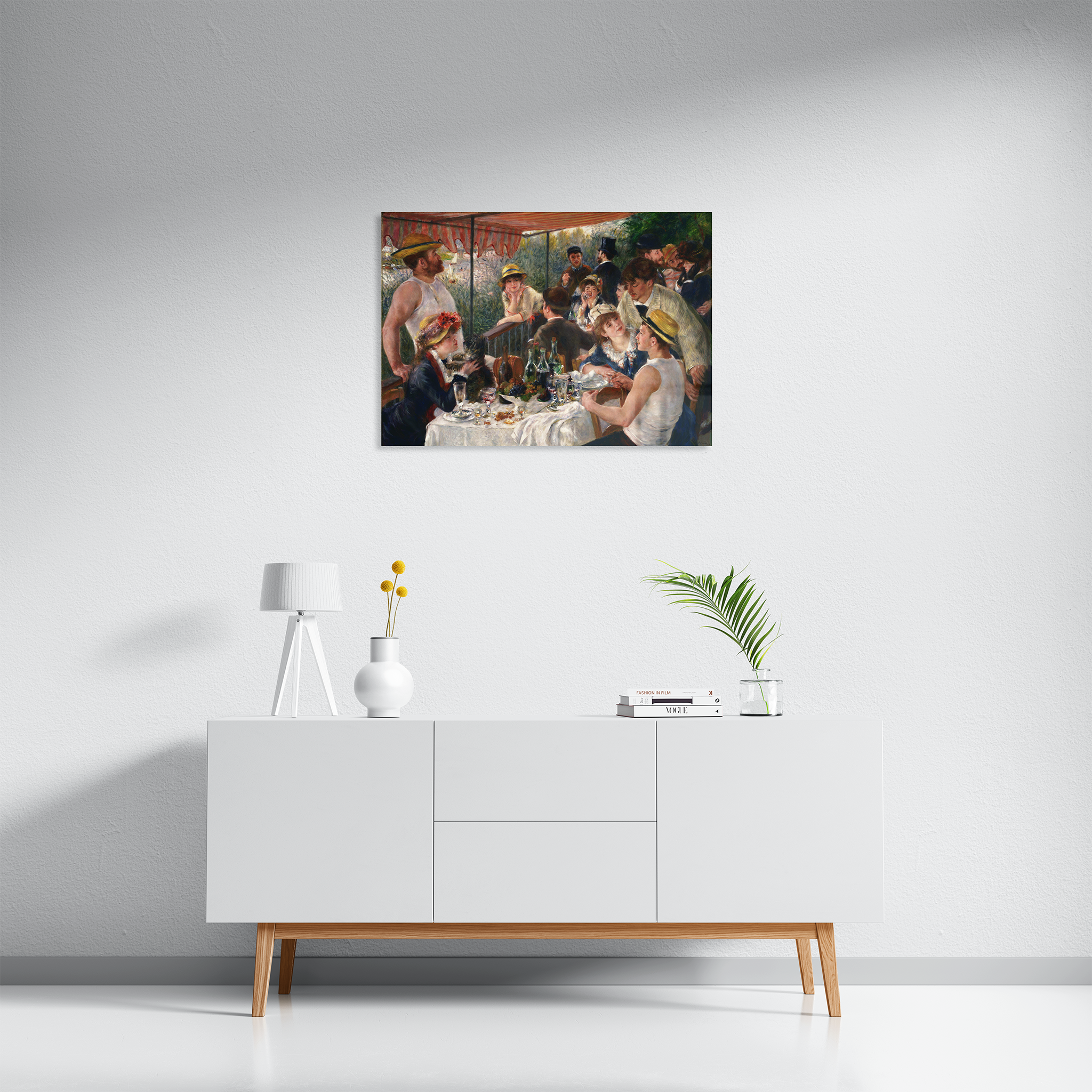 Luncheon of the Boating Party by Pierre-Auguste Renoir