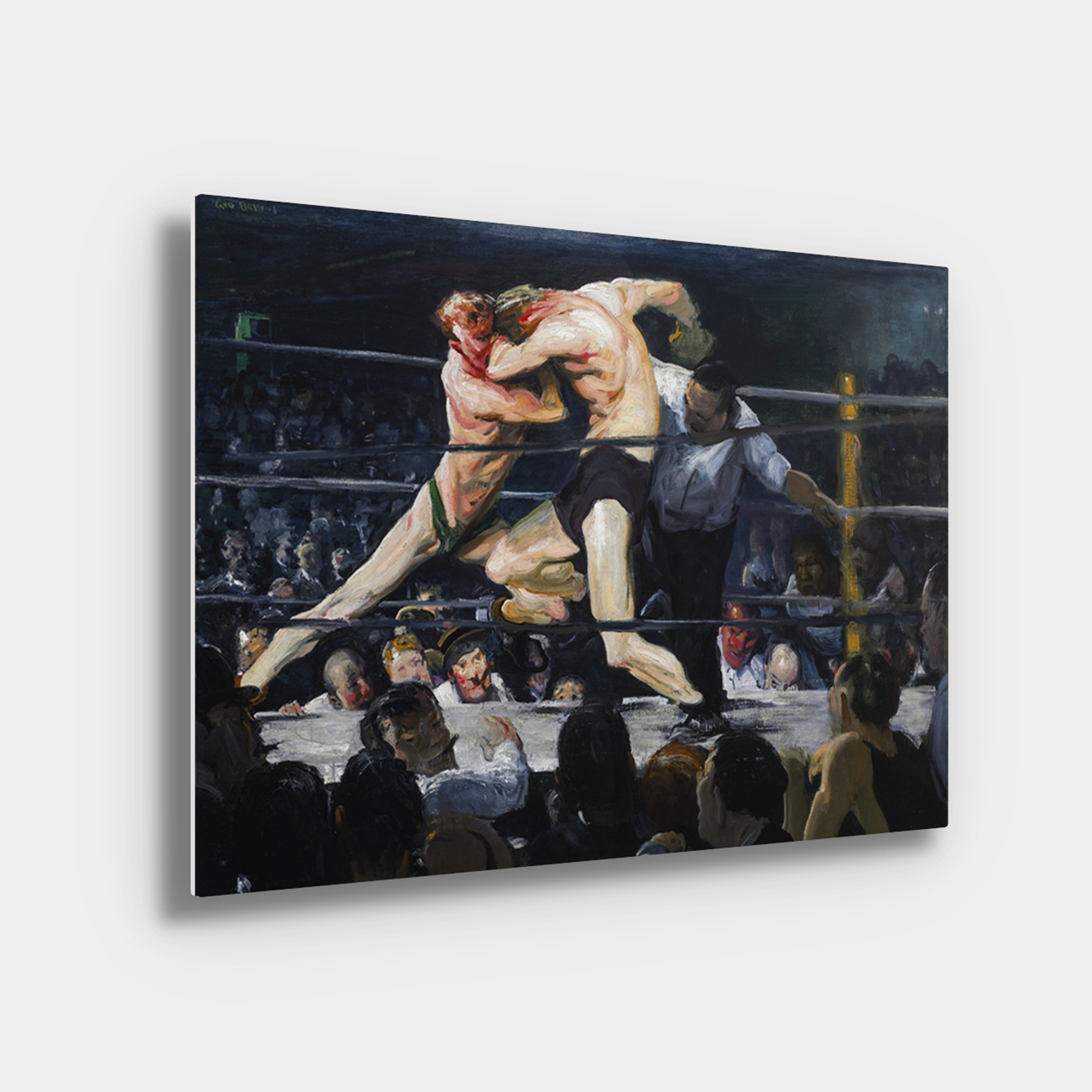 Stag Night At Sharkeys by George Bellows