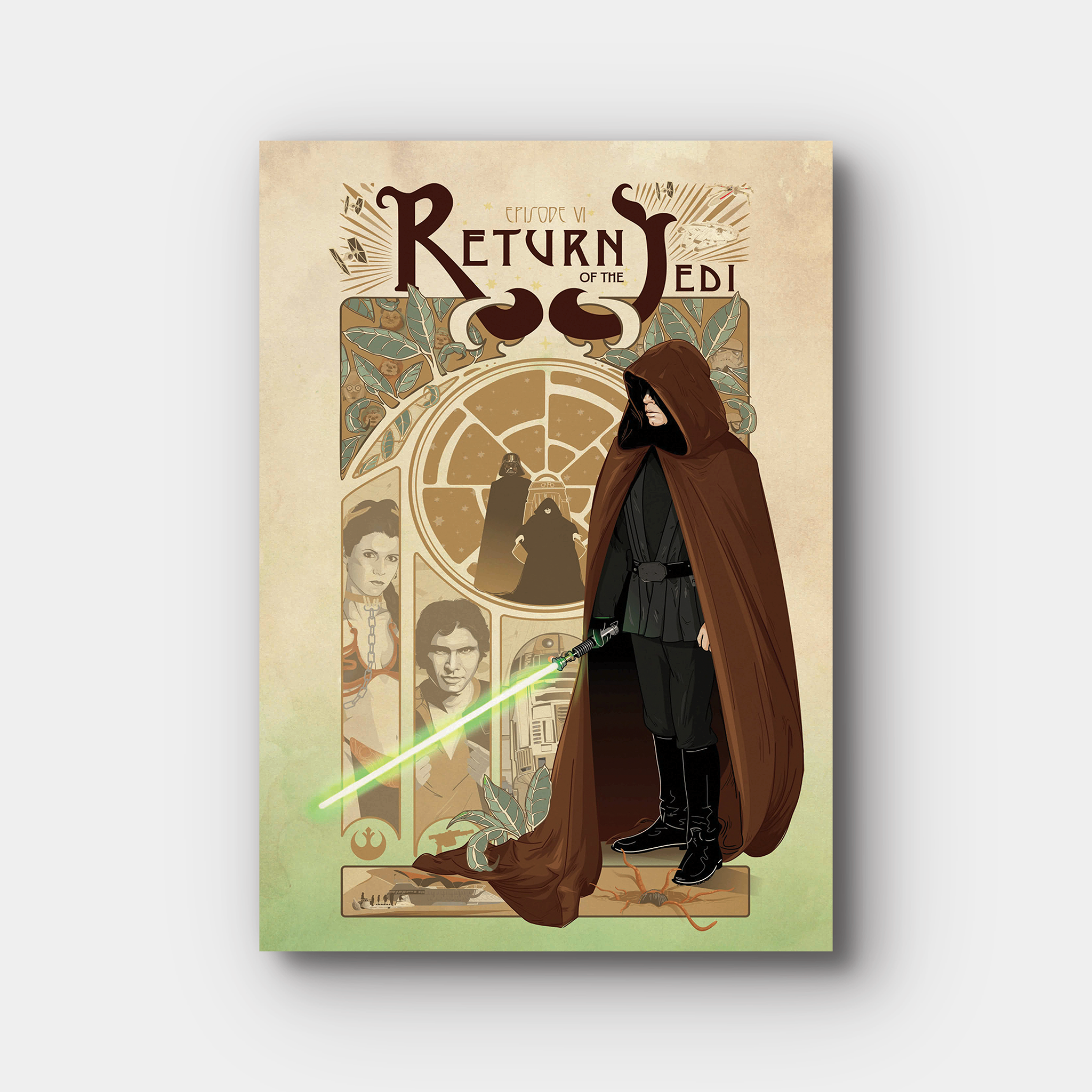 Star Wars Episode VI - Return Of The Jedi Illustration