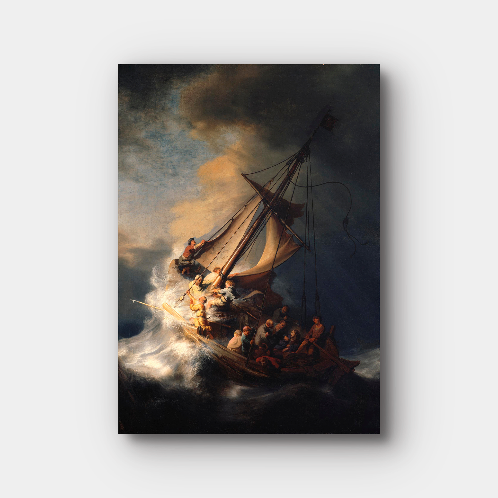 The Storm on the Sea of Galilee by Rembrandt