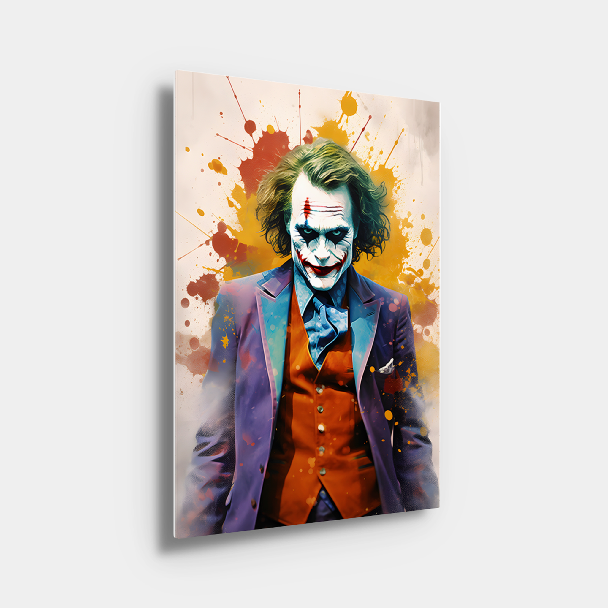 Joker Rainbow Splash Art