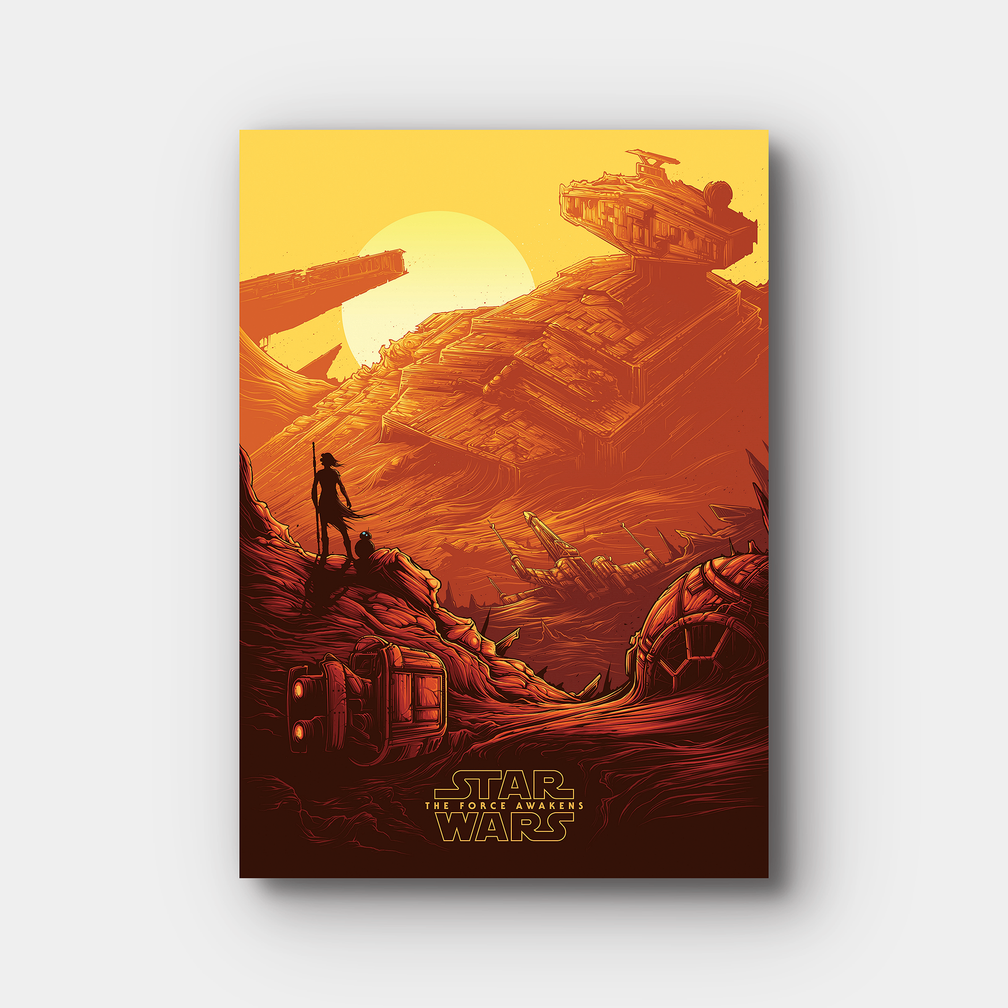 Star Wars The Force Awakens Illustration