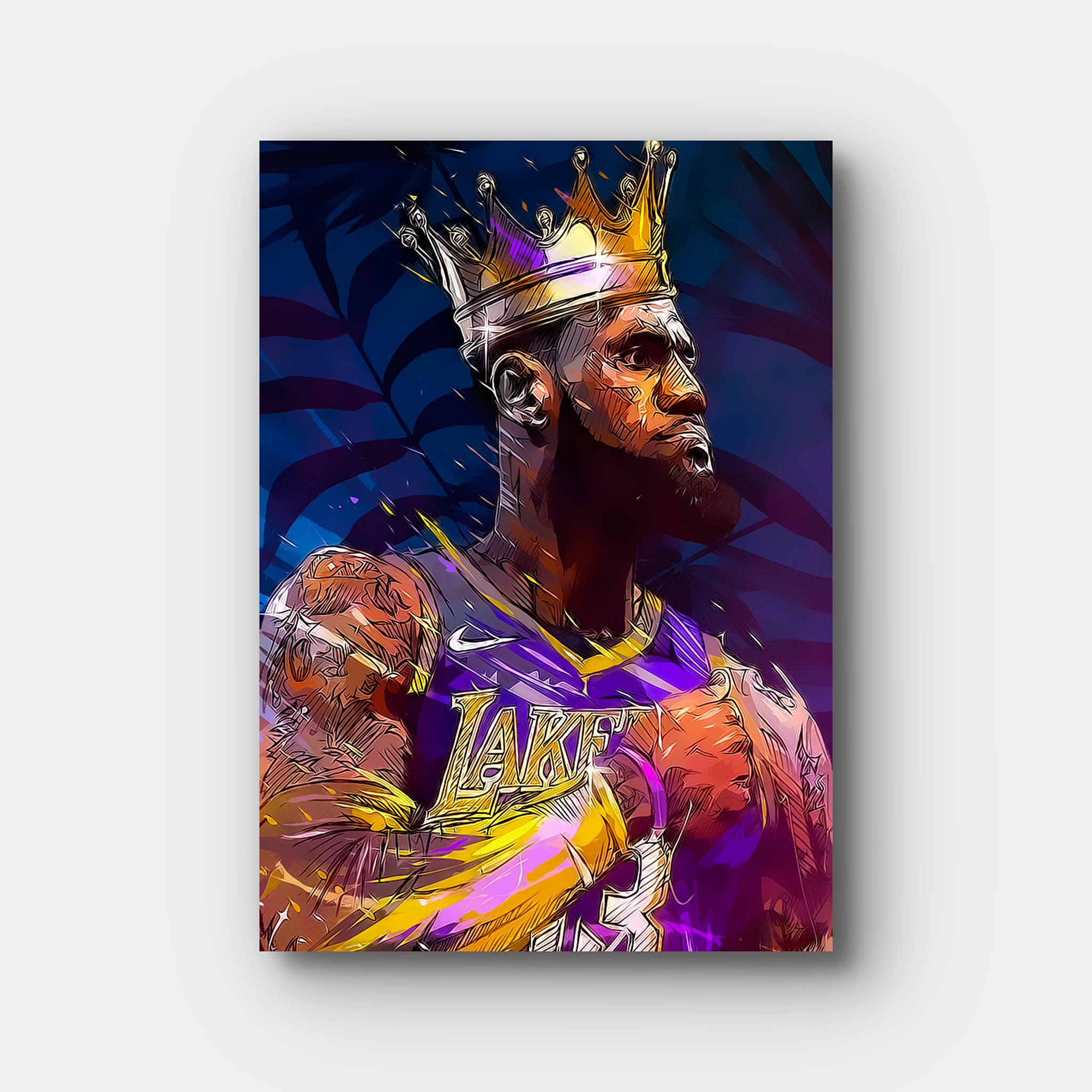 King James Sketch Art