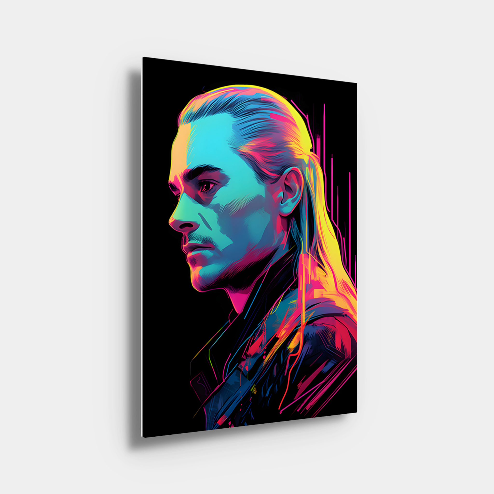 Legolas Rainbow Paint Art