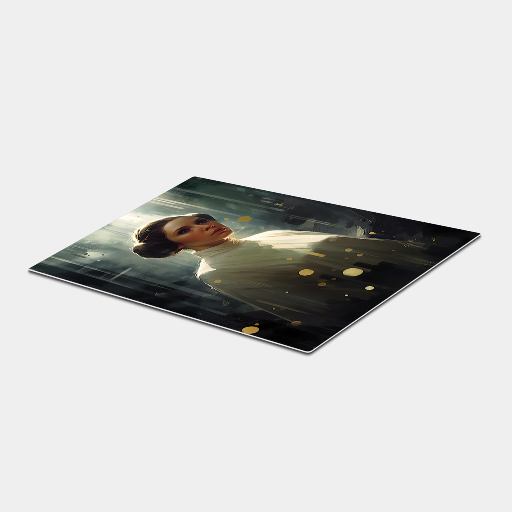 Princess Leia Paint Art