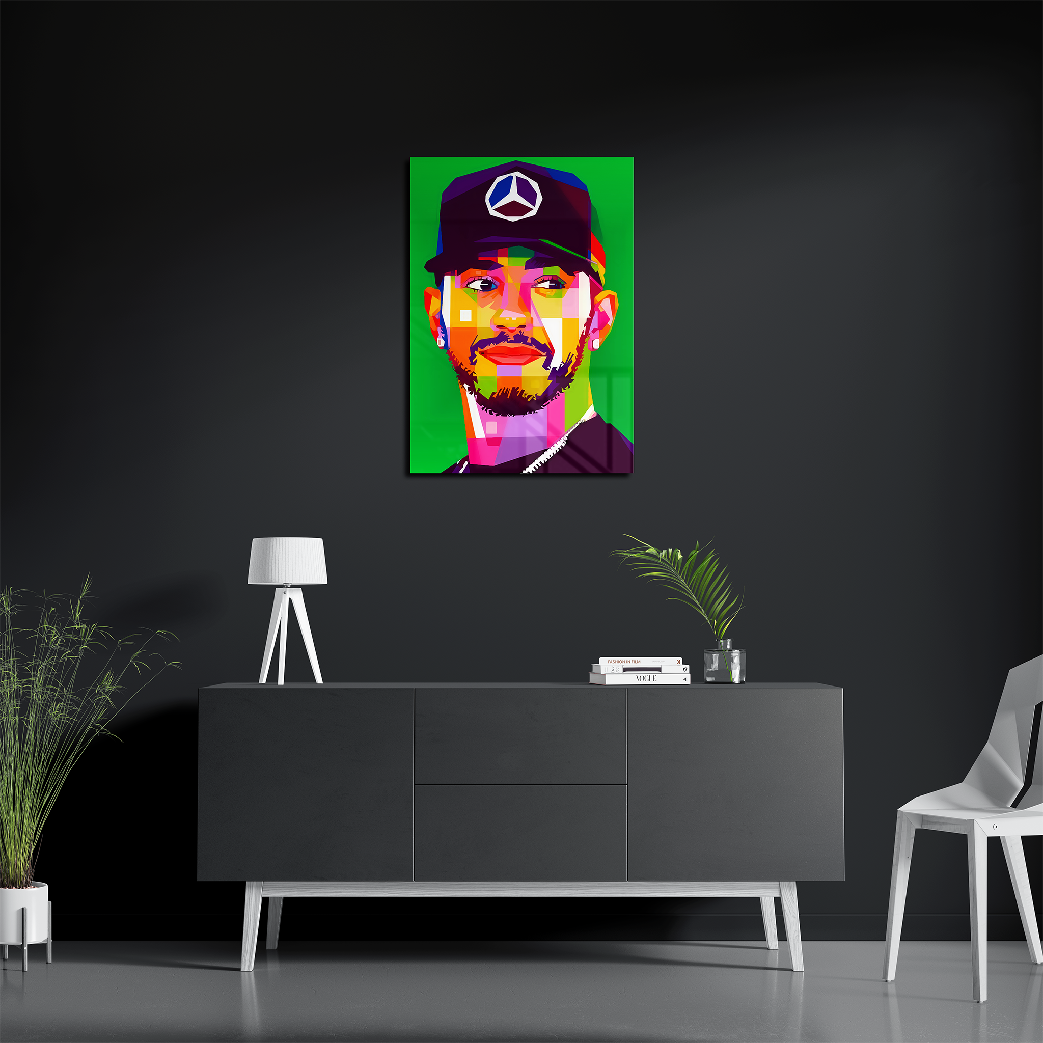 Lewis Hamilton Pixel Art