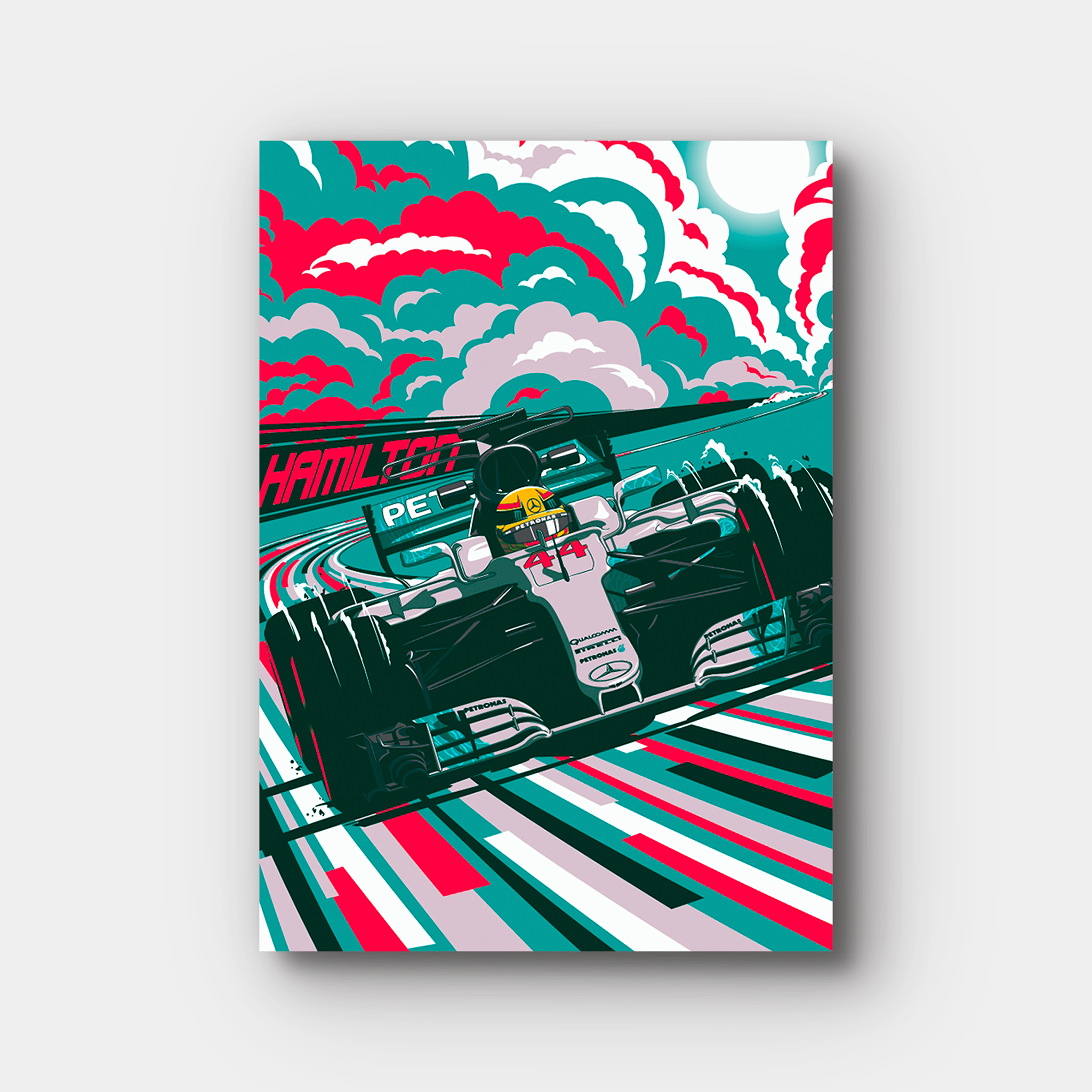 Hamilton Racing Art