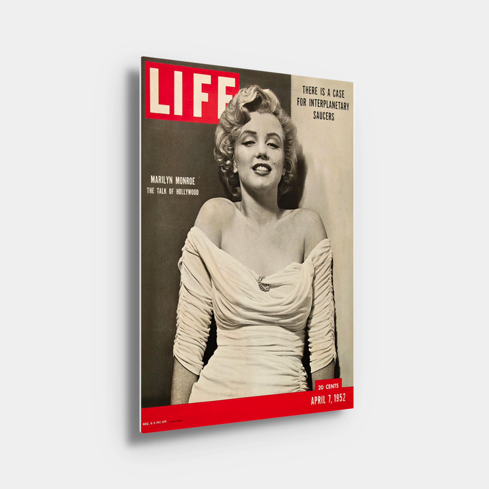 Marilyn Monroe 1952 Life Cover Vintage Poster