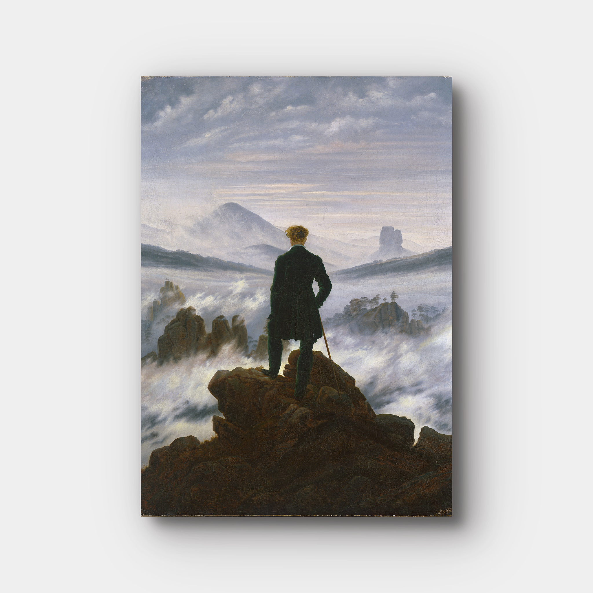 Wanderer above the Sea of Fog by Caspar David Friedrich