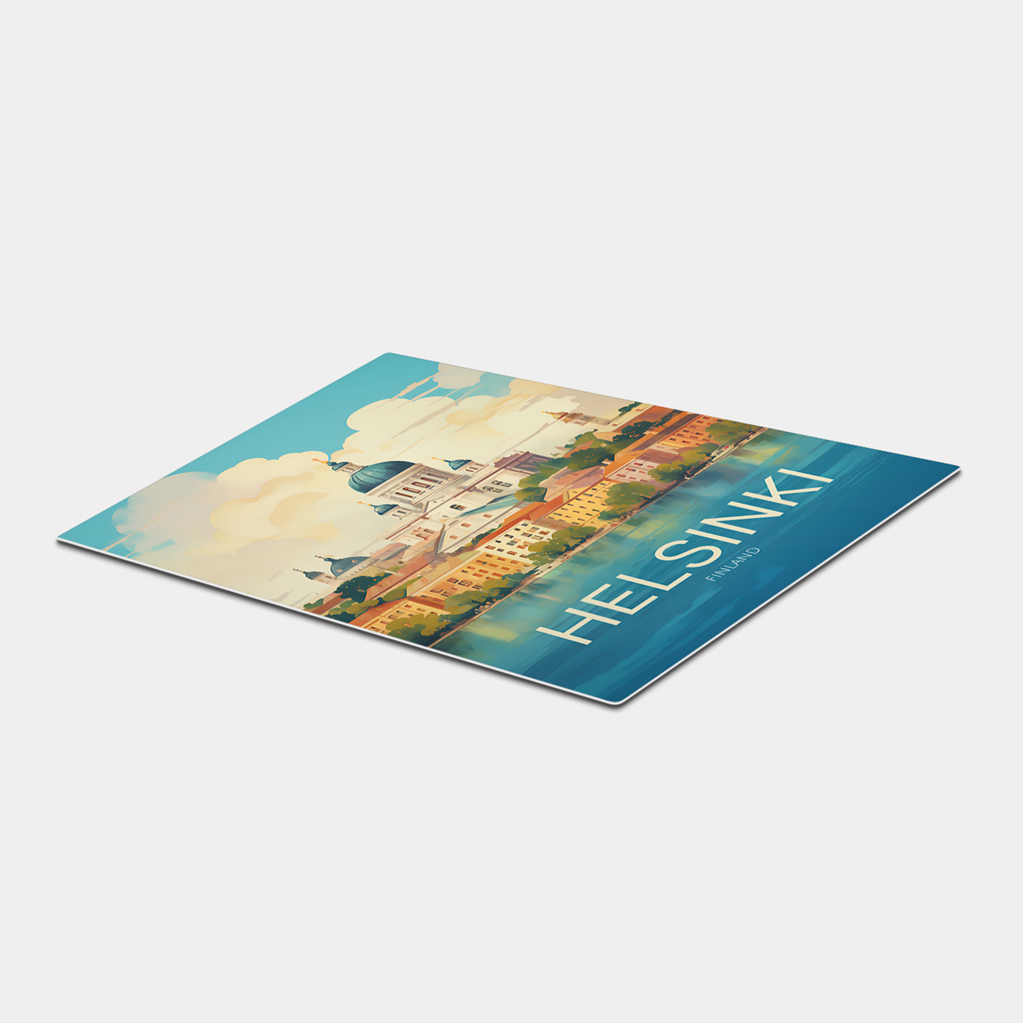 Helsinki Travel Poster