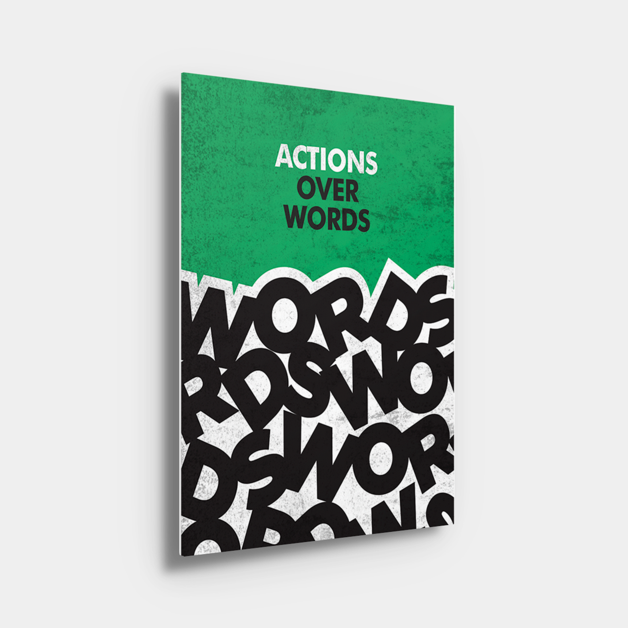 Actions Over Words