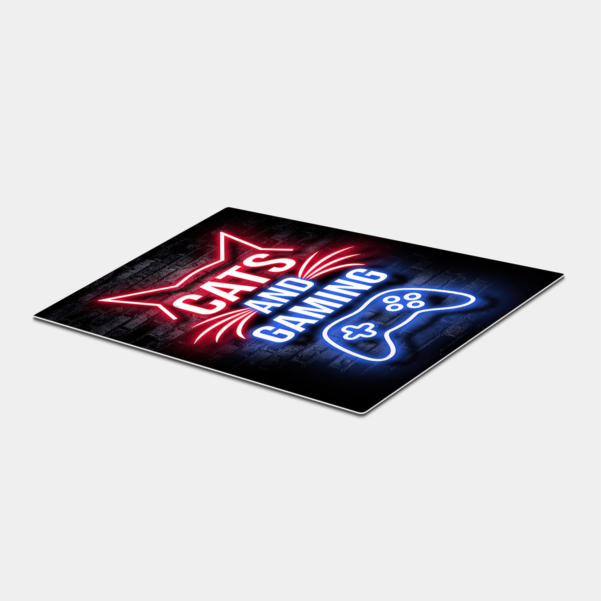 Cats And Gaming Neon Lights