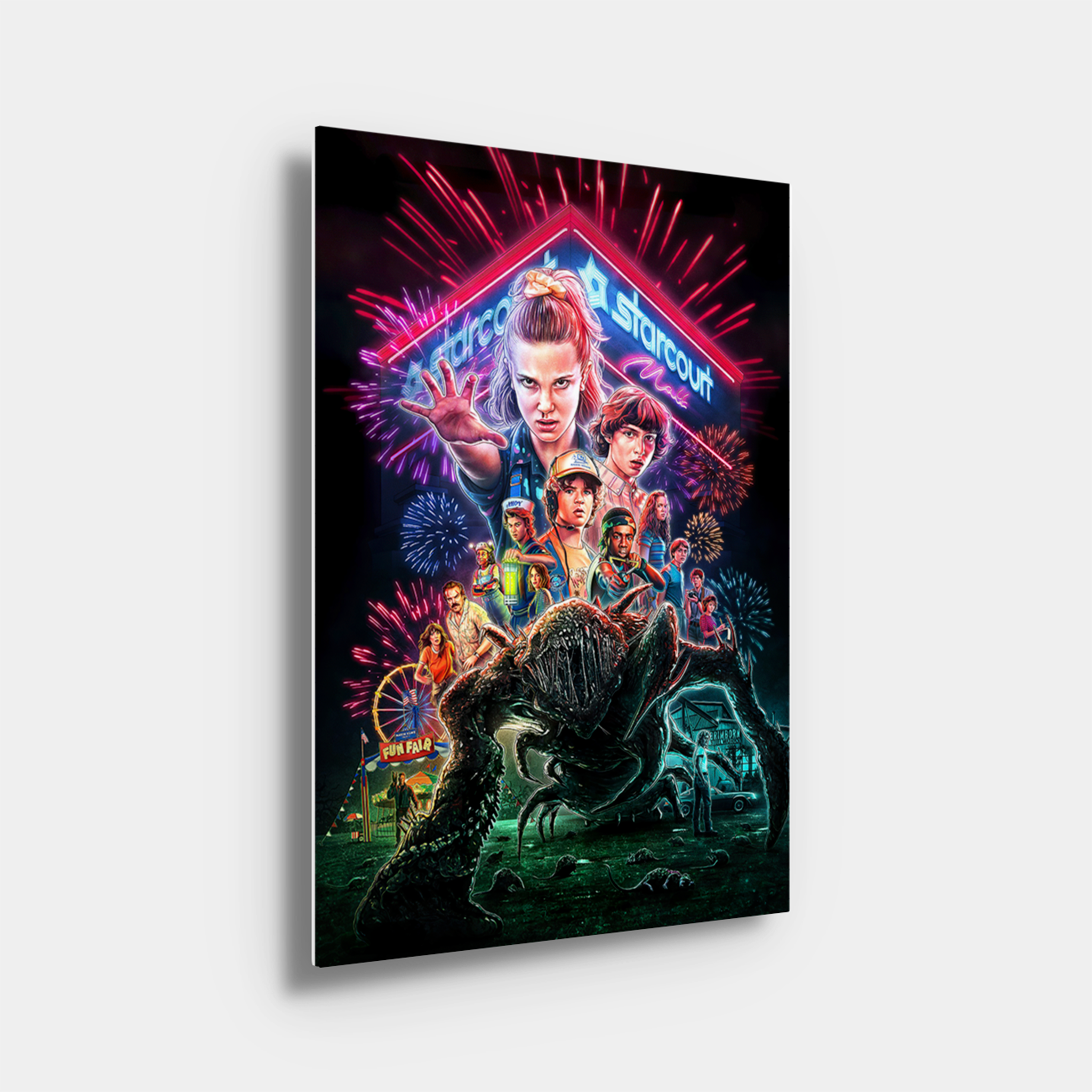 Stranger Things Cartoon Art