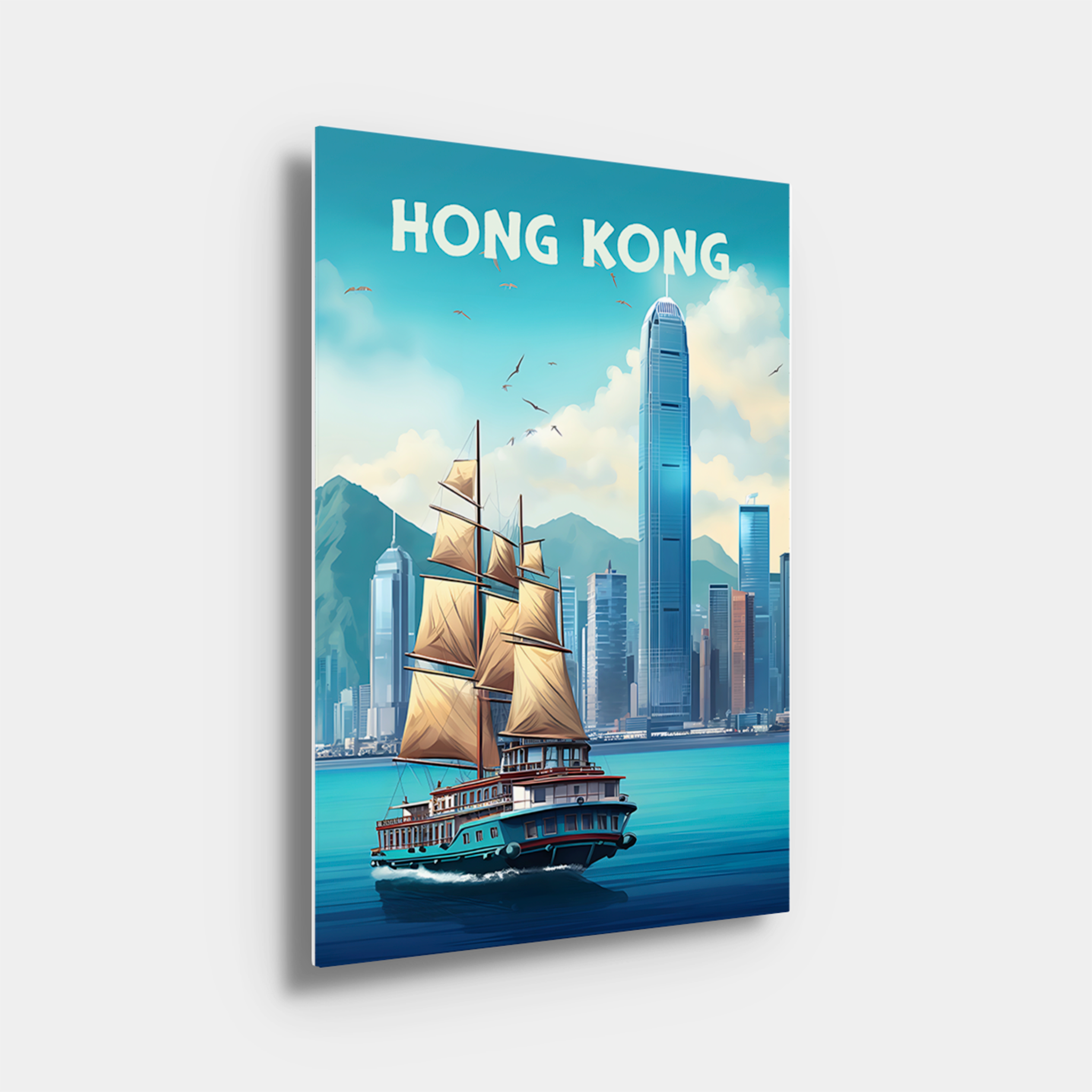 Hong Kong Travel Poster