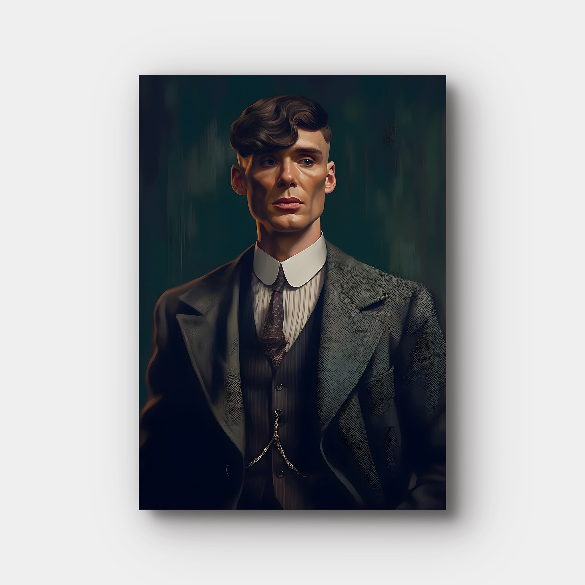 Thomas Shelby Painting Portrait