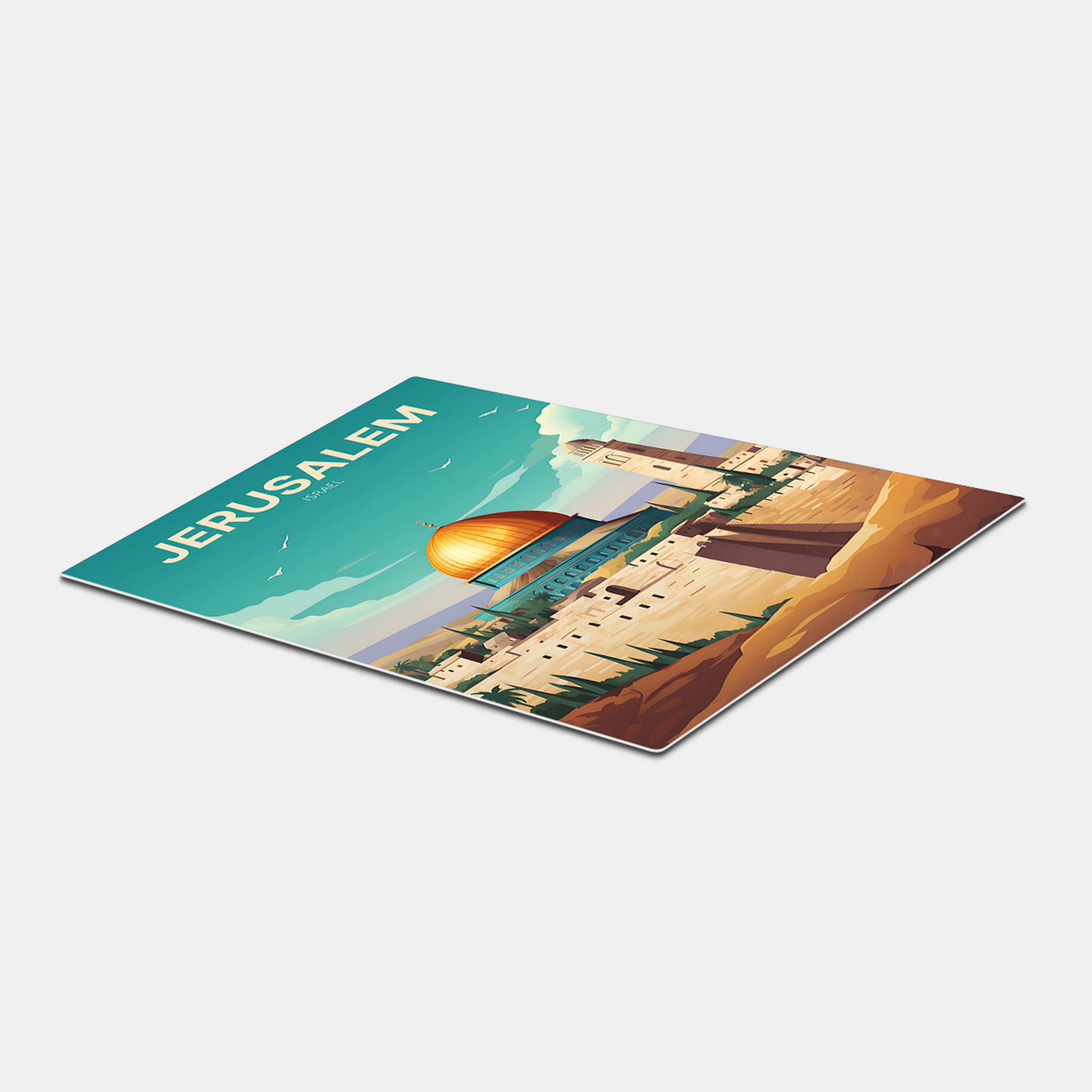 Jerusalem Travel Poster