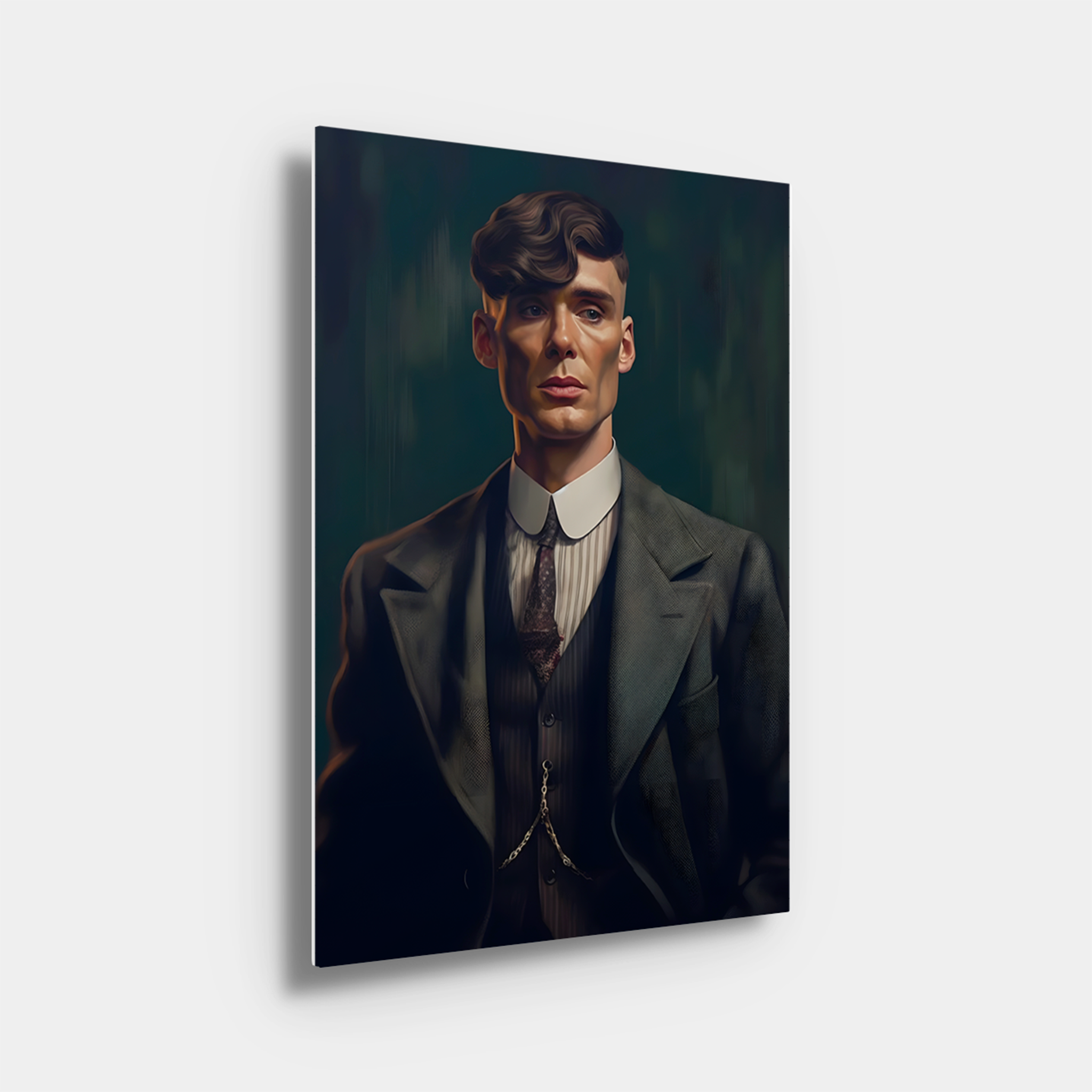 Thomas Shelby Painting Portrait